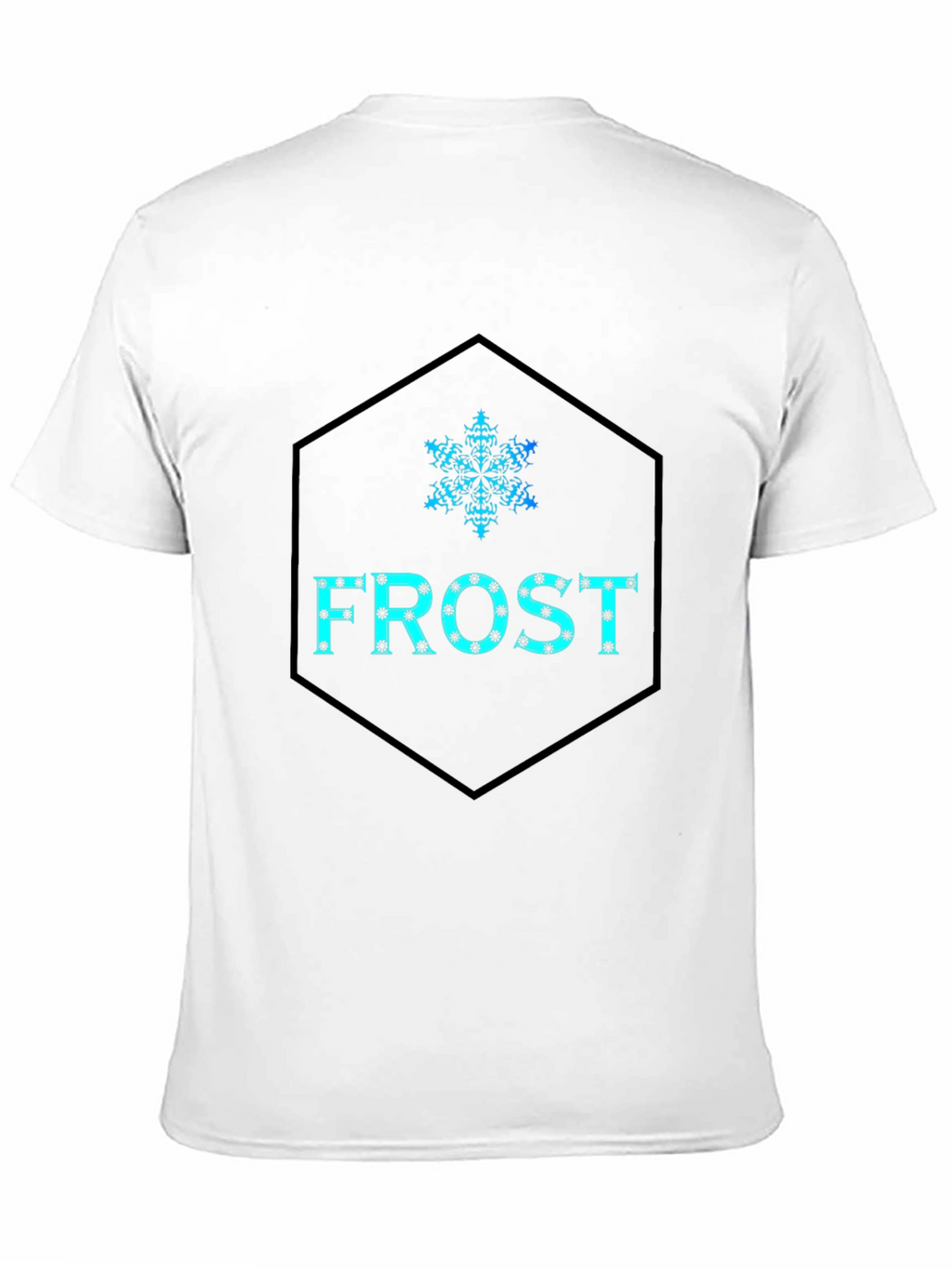 Frost Graphic Tee - Black Cotton Blend