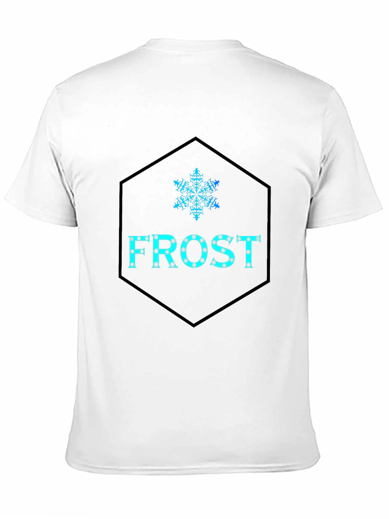 Frost Graphic Tee - Black Cotton Blend