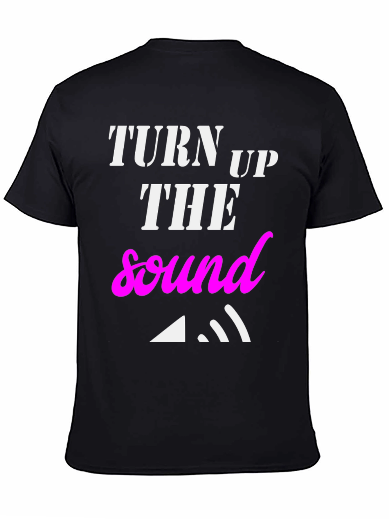 Turn Up The Sound Graphic T-Shirt