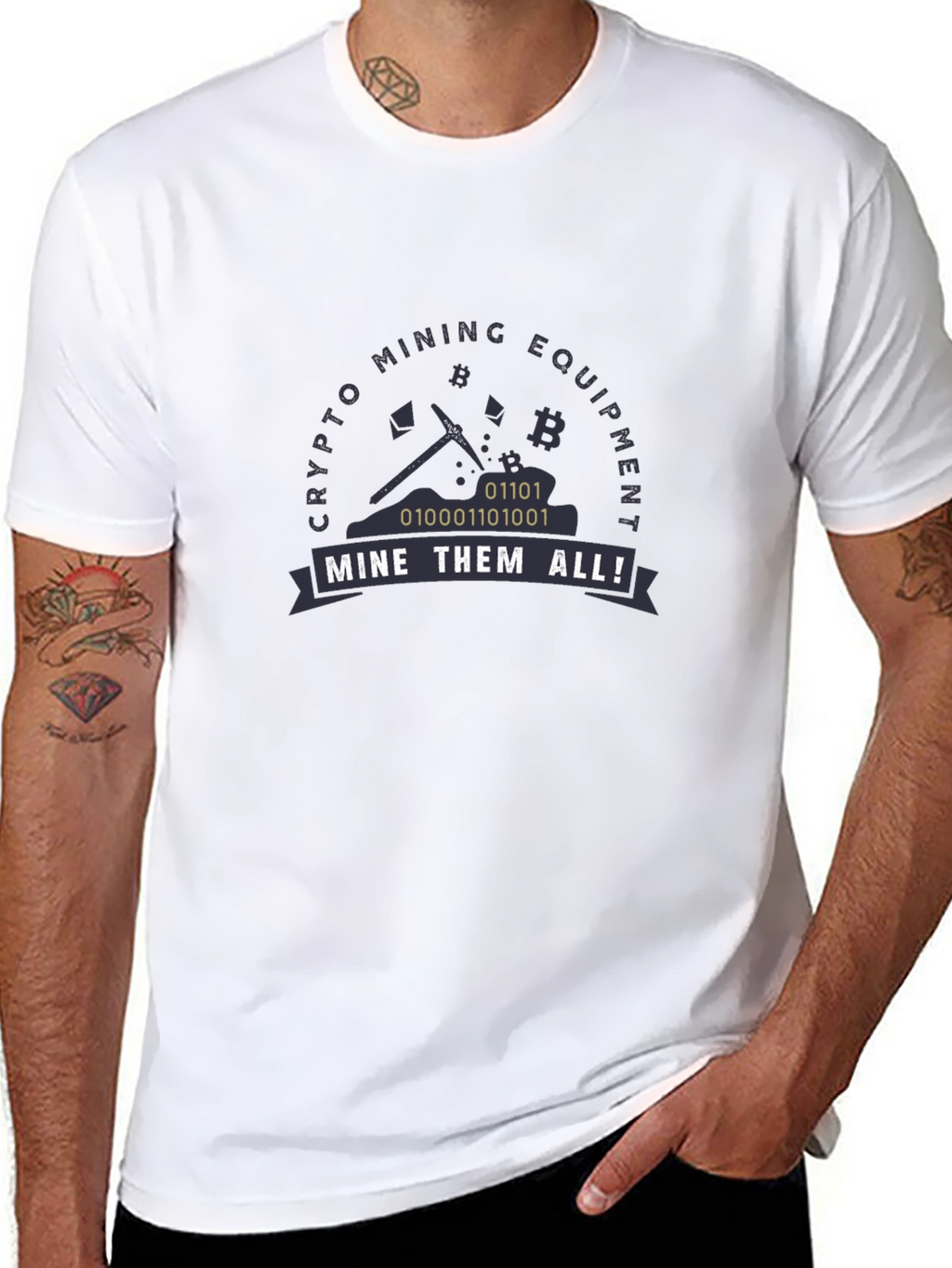 Crypto Mining Equipment T-Shirt Mine Them All