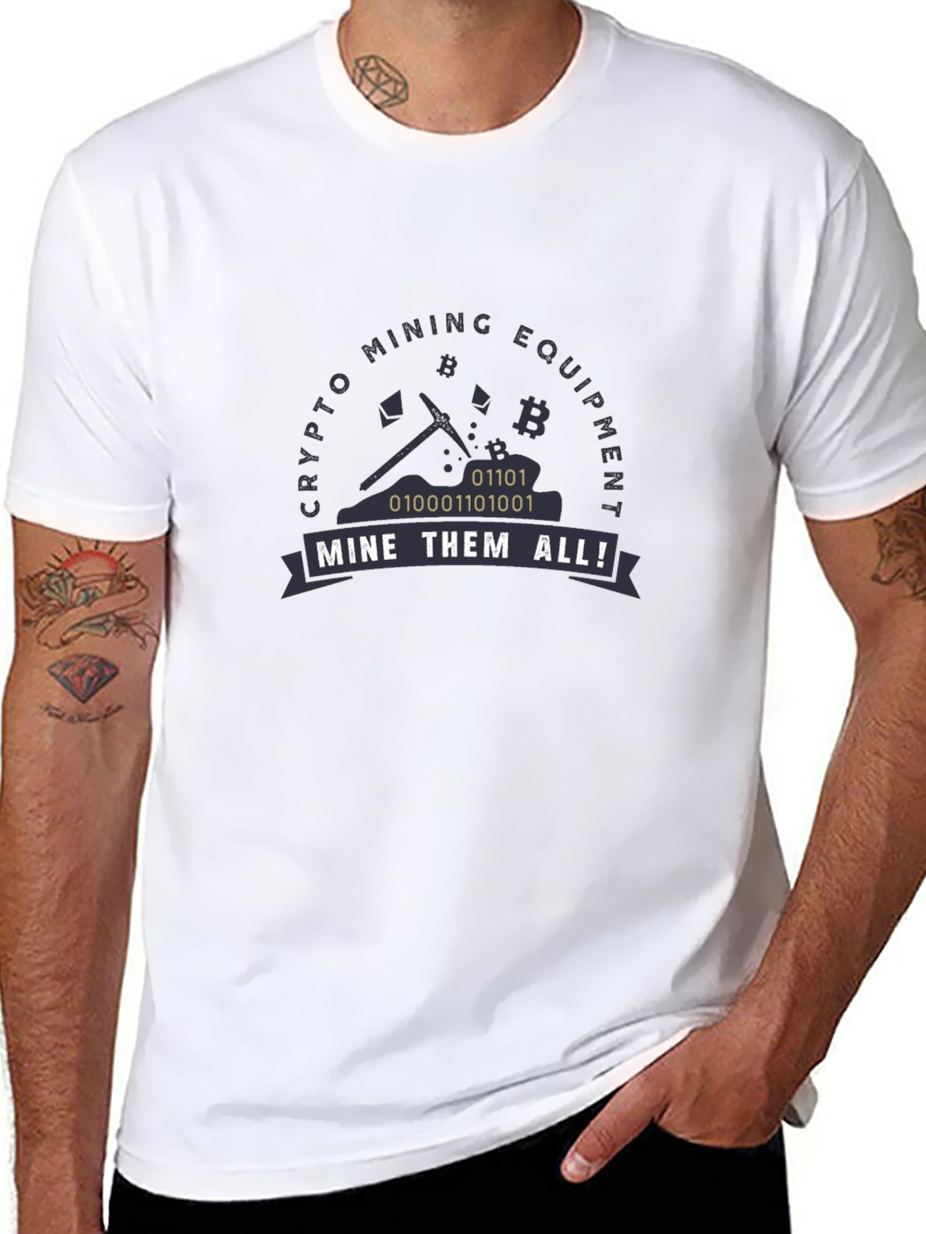Crypto Mining Equipment T-Shirt Mine Them All