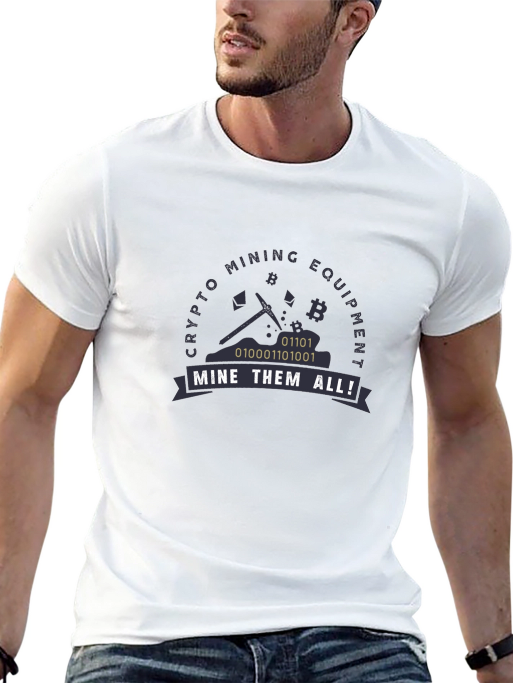 Crypto Mining Equipment T-Shirt Mine Them All
