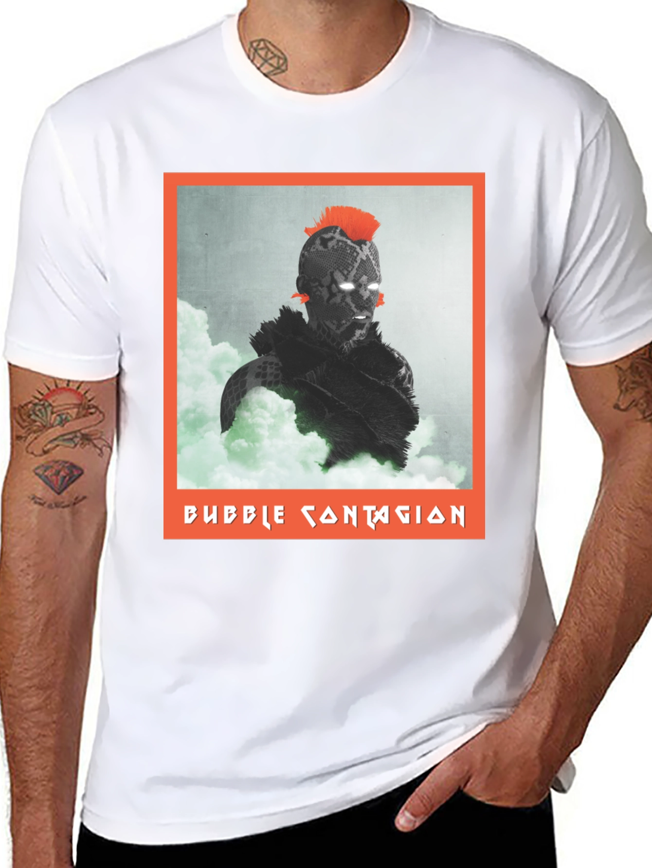 Bubble Contagion Graphic T-Shirt