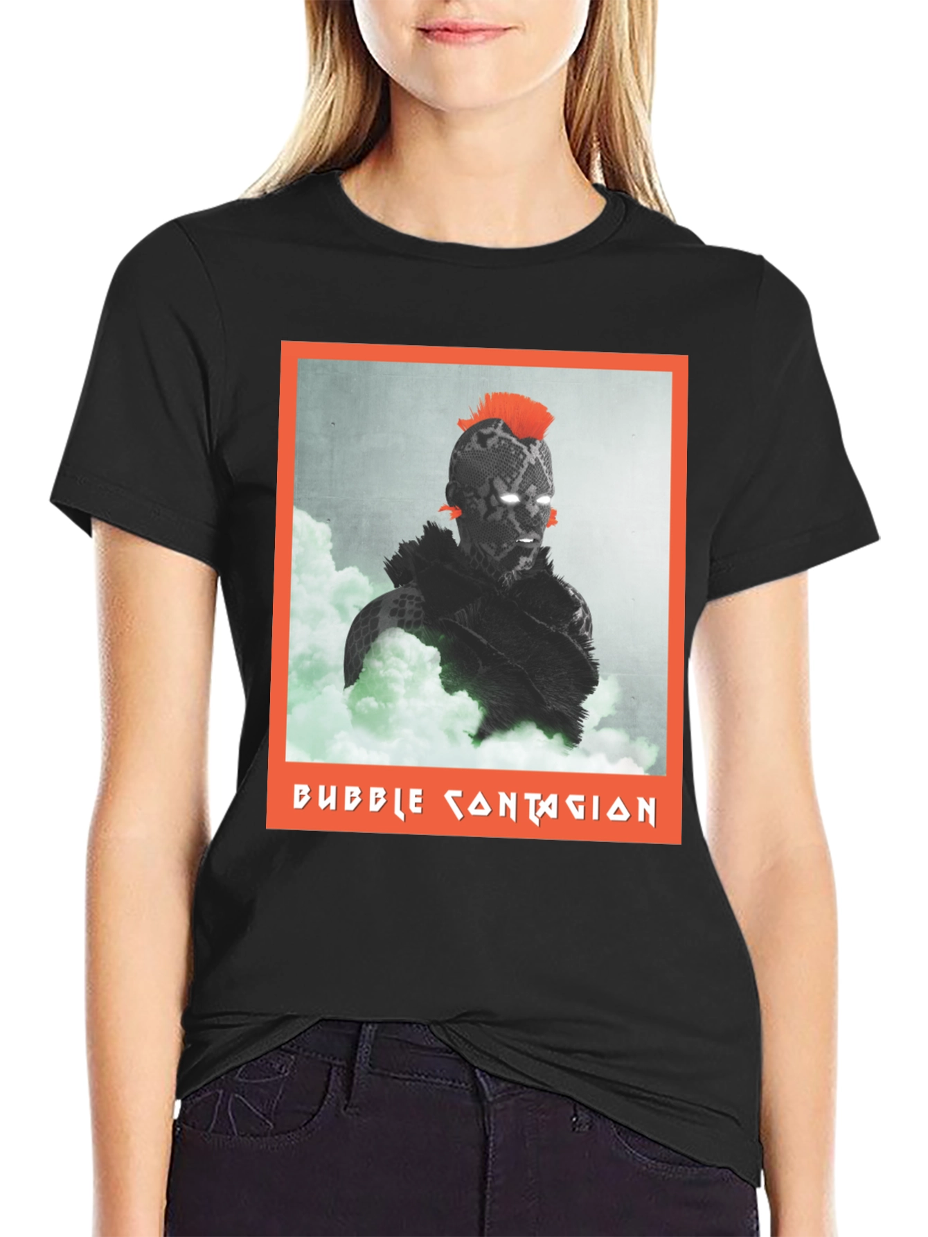 Bubble Contagion Graphic T-Shirt