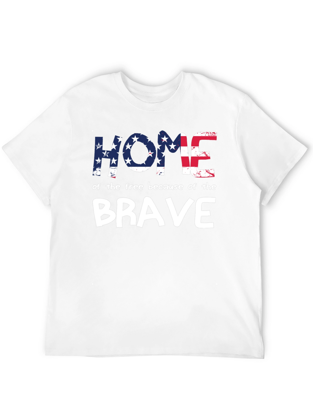 Home of the Free Patriotic Graphic Tee