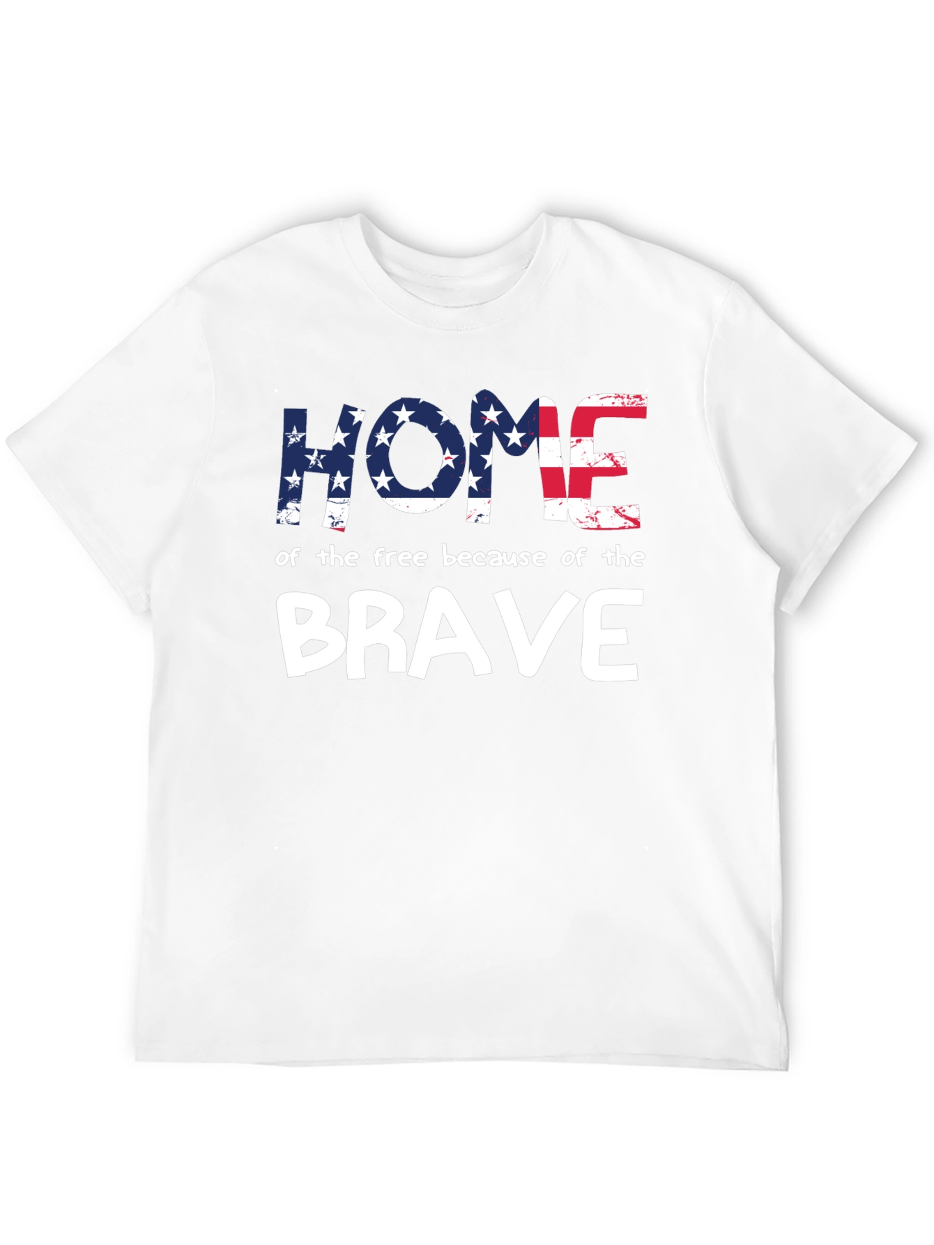 Home of the Free Patriotic Graphic Tee