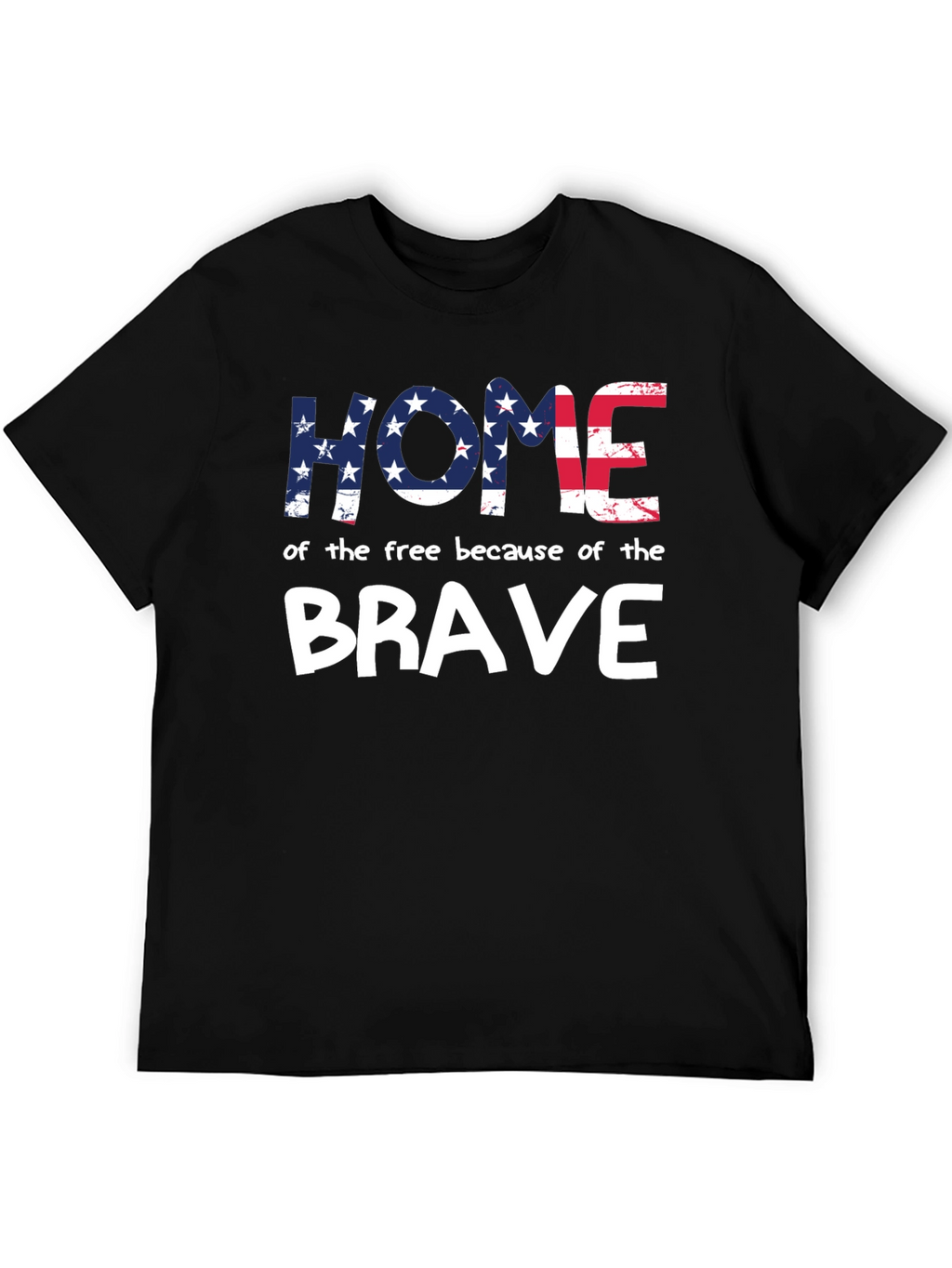 Home of the Free Patriotic Graphic Tee