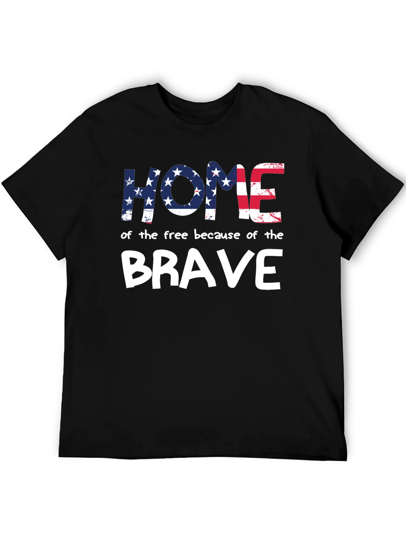 Home of the Free Patriotic Graphic Tee