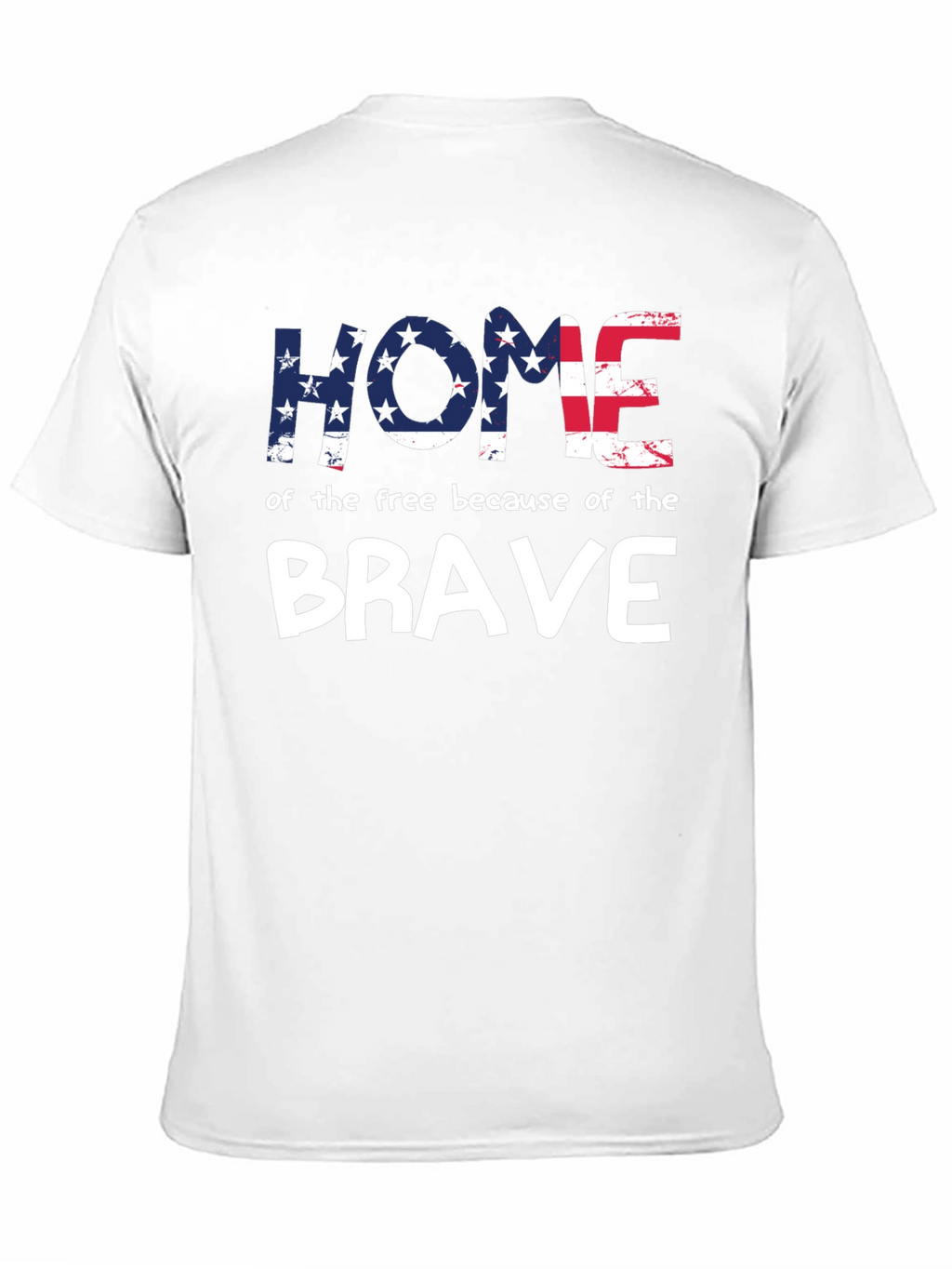 Home of the Free Patriotic Graphic Tee