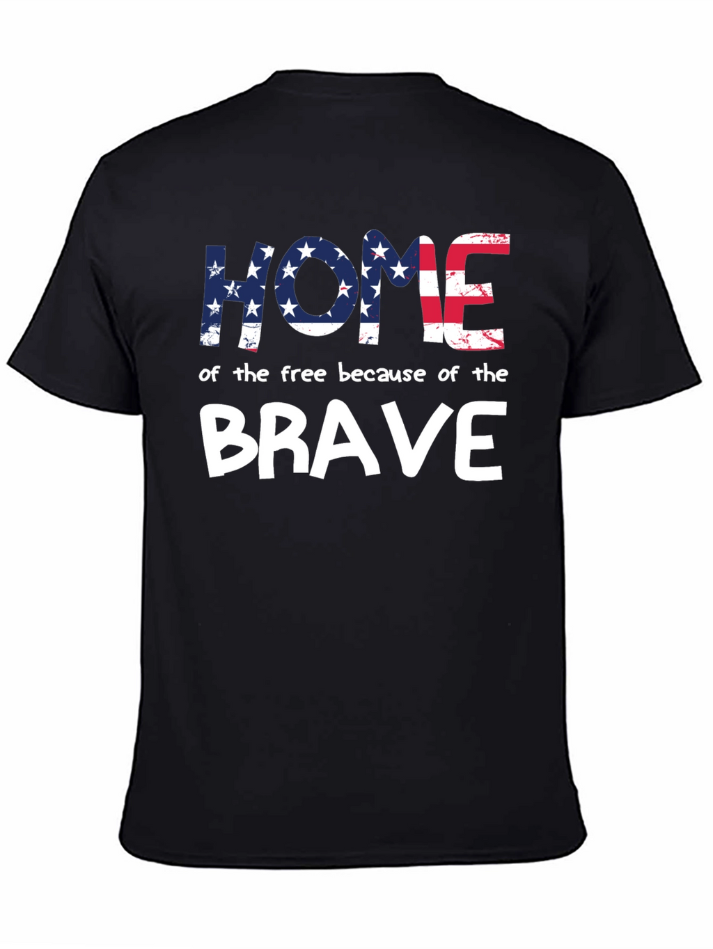 Home of the Free Patriotic Graphic Tee