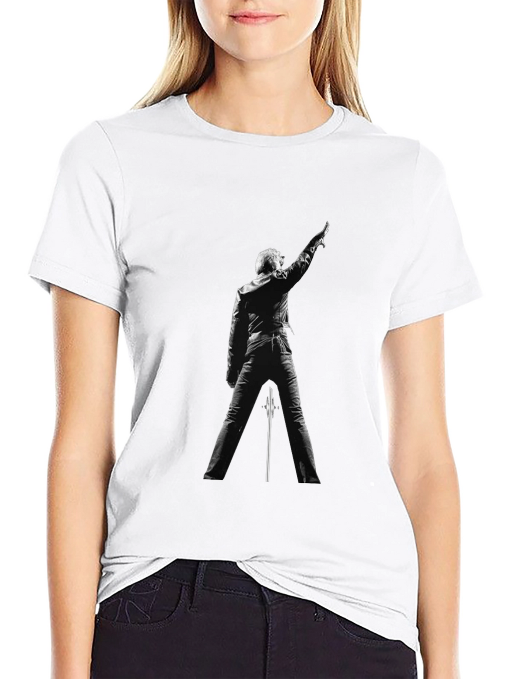 David Bowie Concert Black T-Shirt