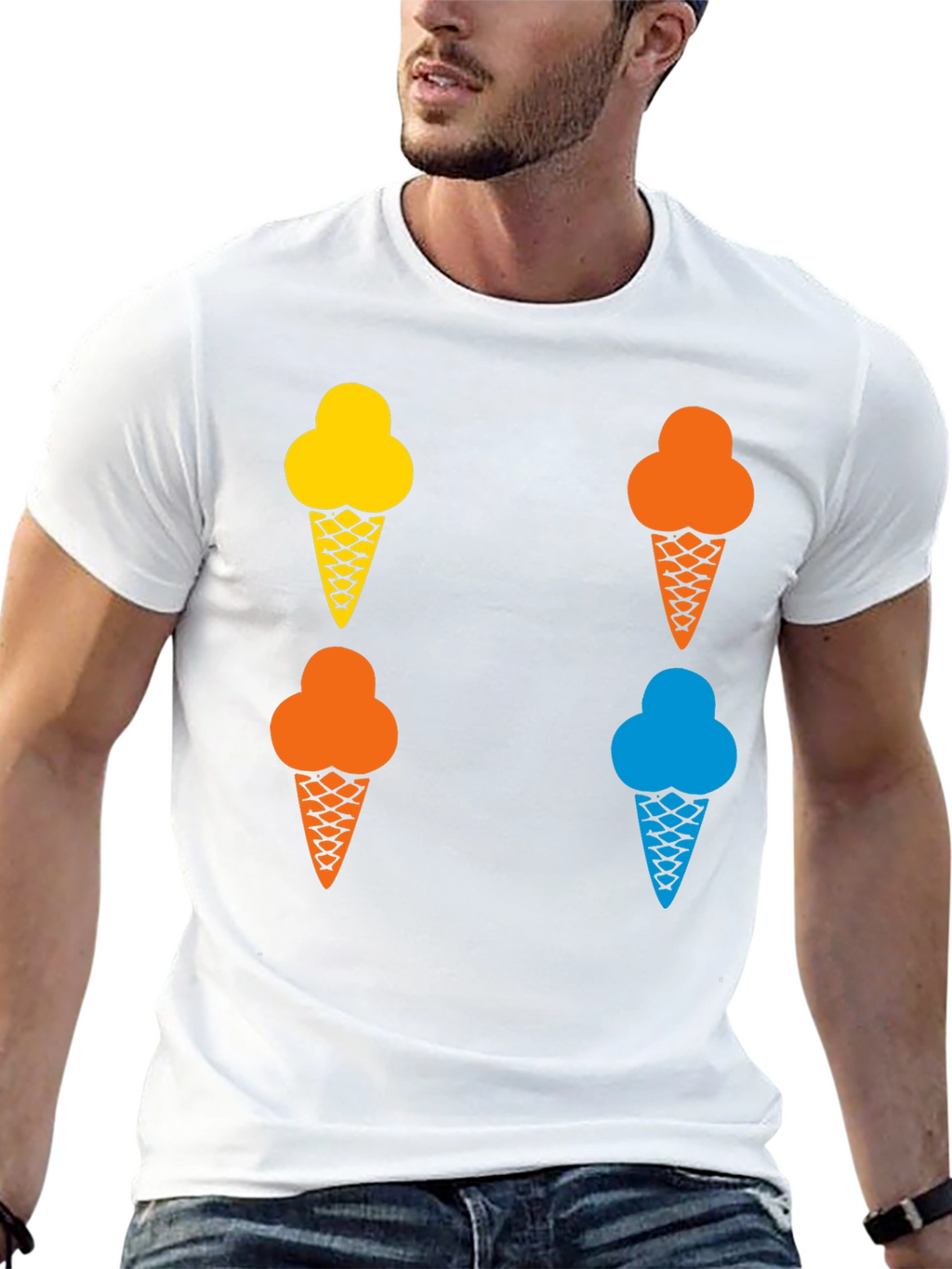 Fun Ice Cream Graphic Tee