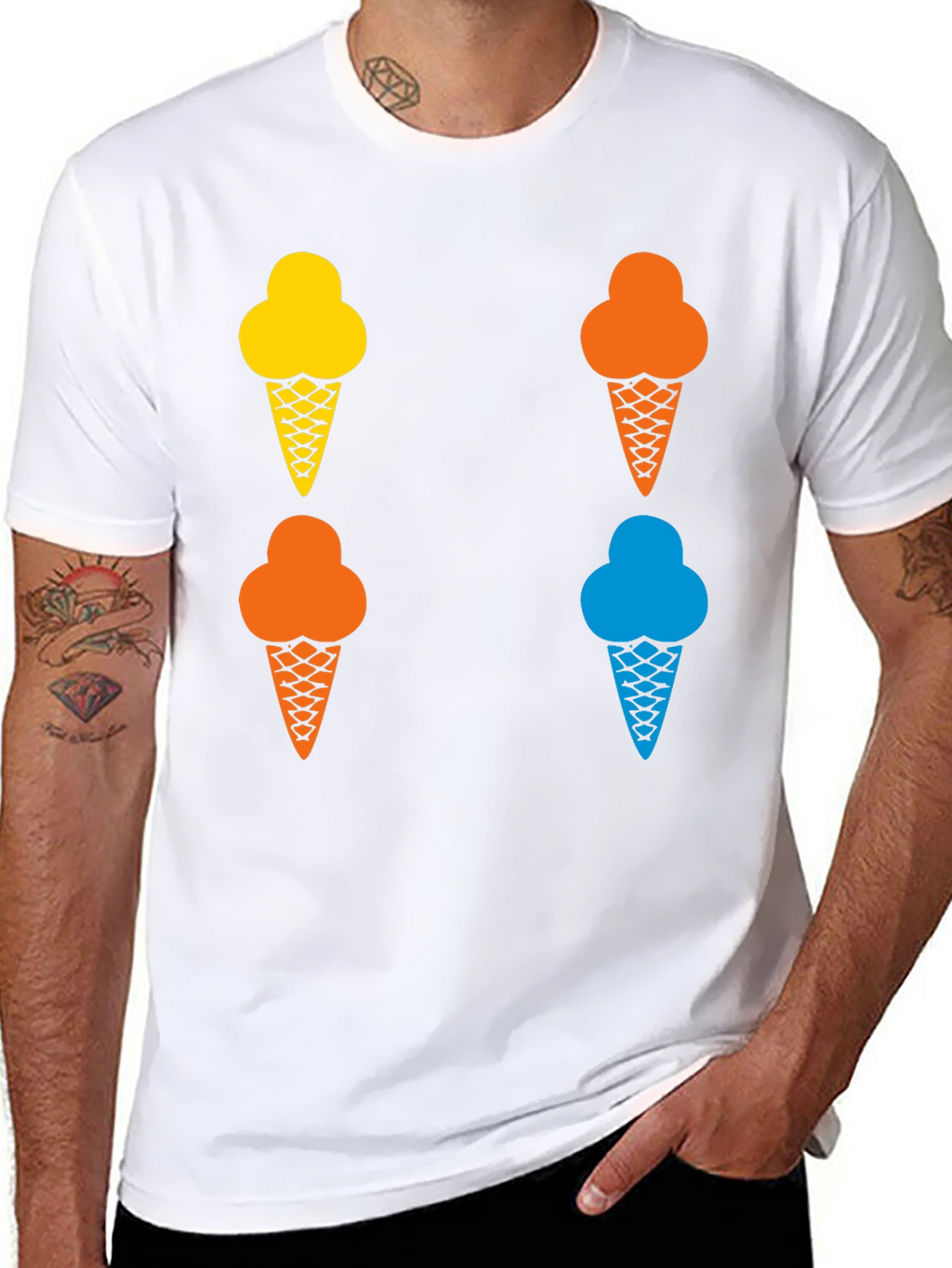 Fun Ice Cream Graphic Tee