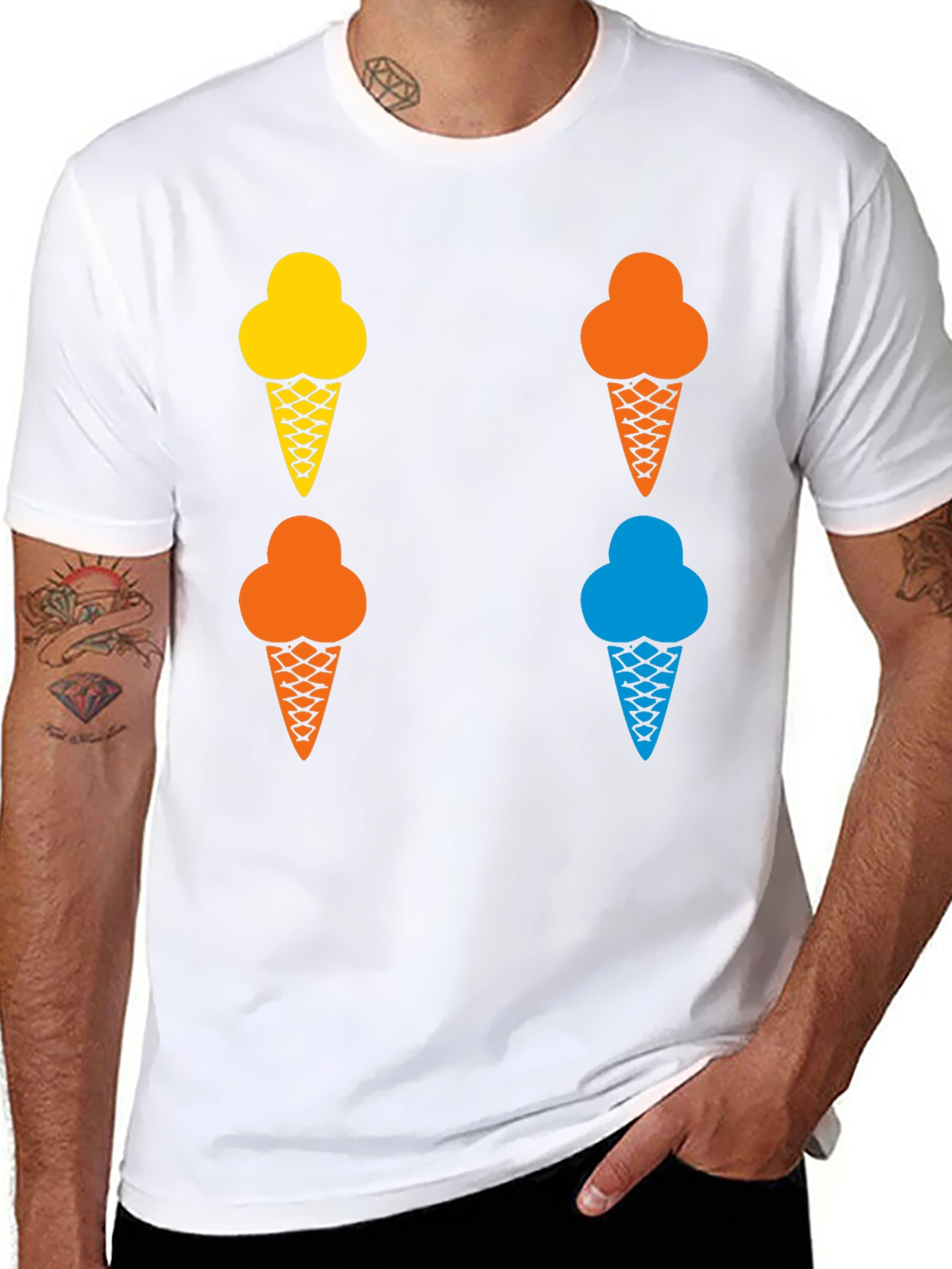 Fun Ice Cream Graphic Tee
