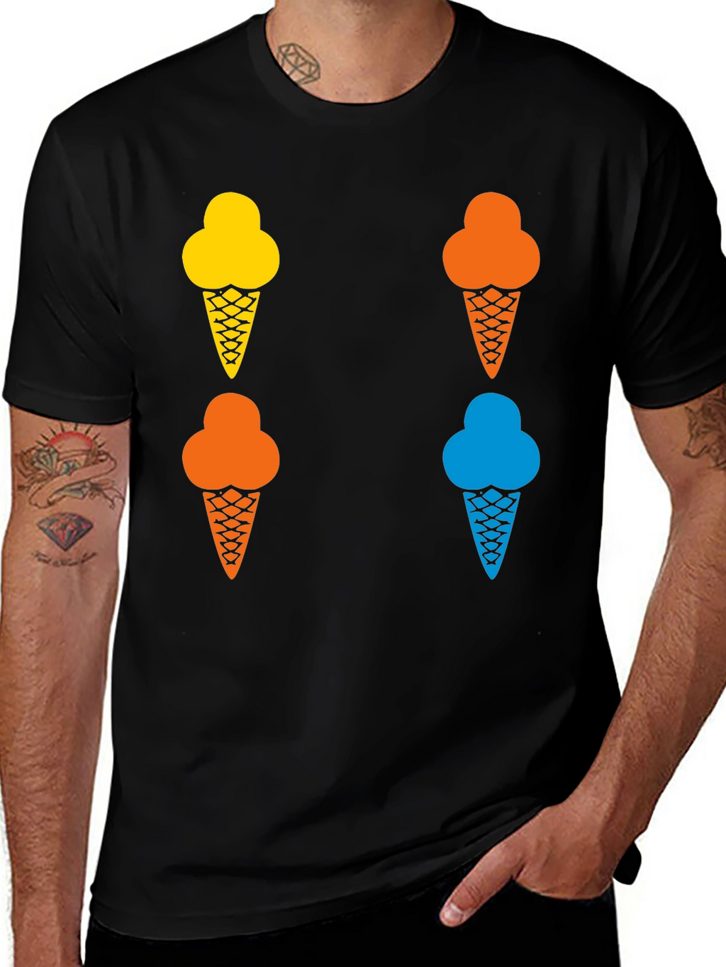 Fun Ice Cream Graphic Tee