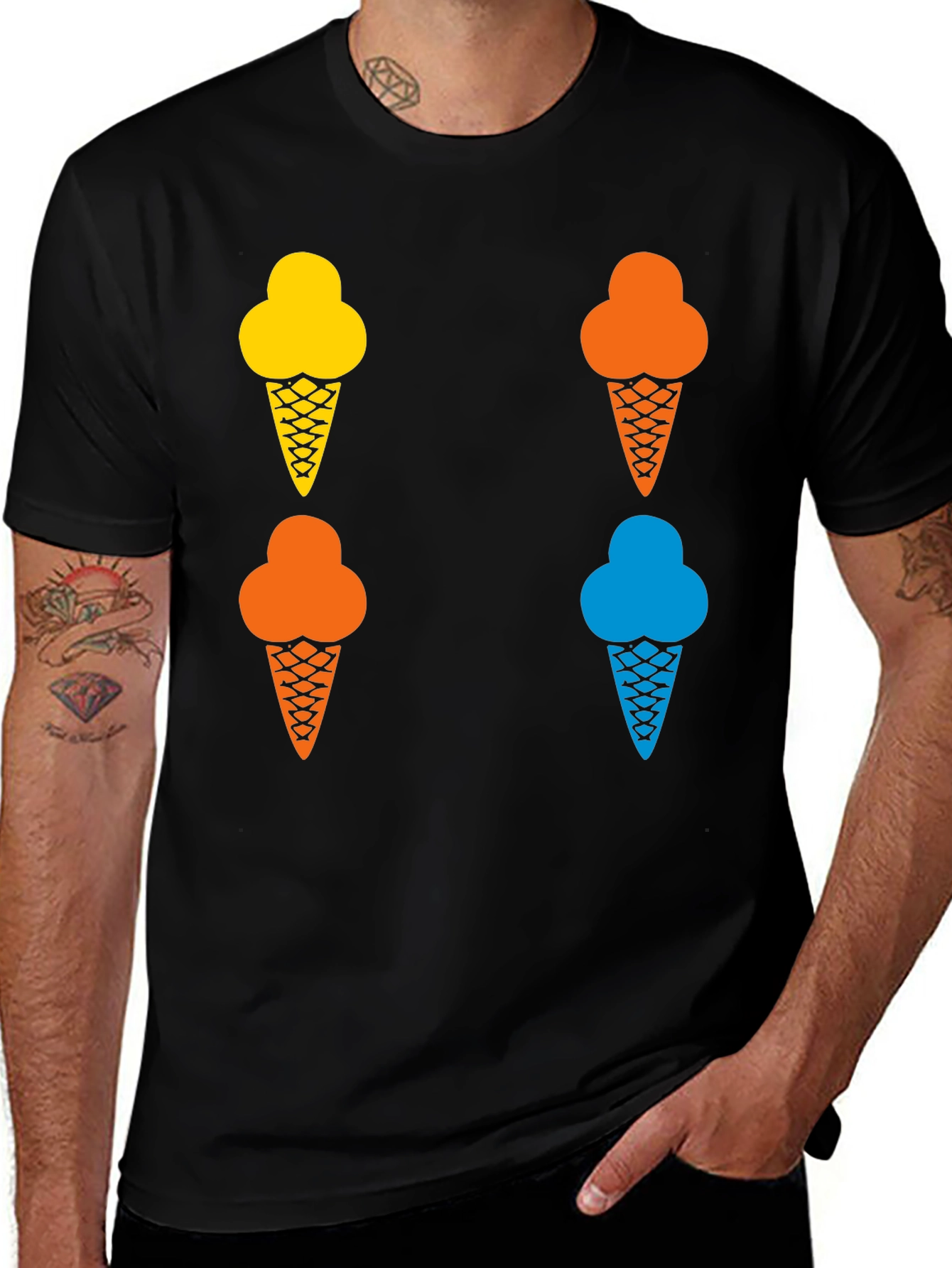 Fun Ice Cream Graphic Tee