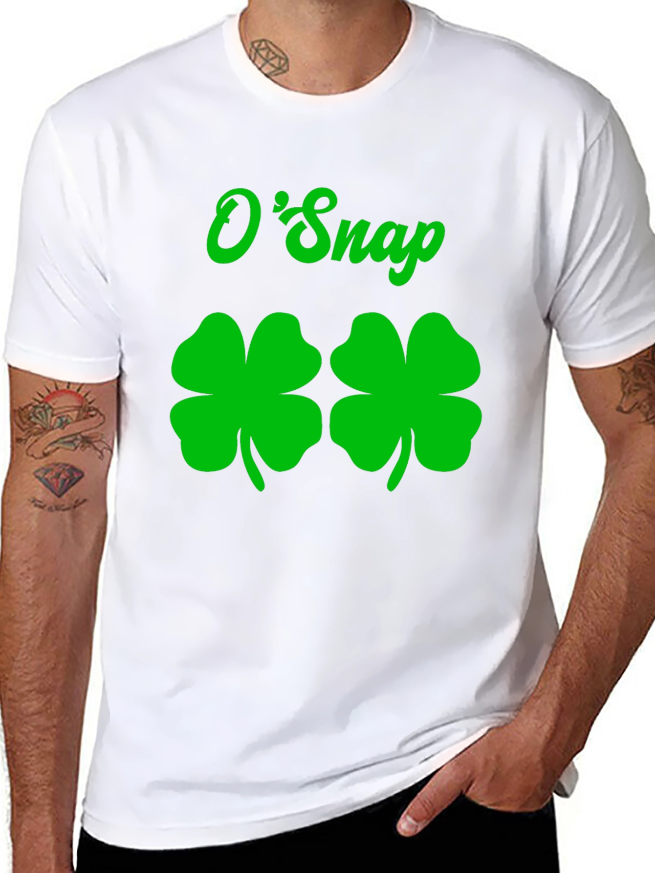 OSnap Shamrock T-Shirt - St. Patricks Day Lucky Tee