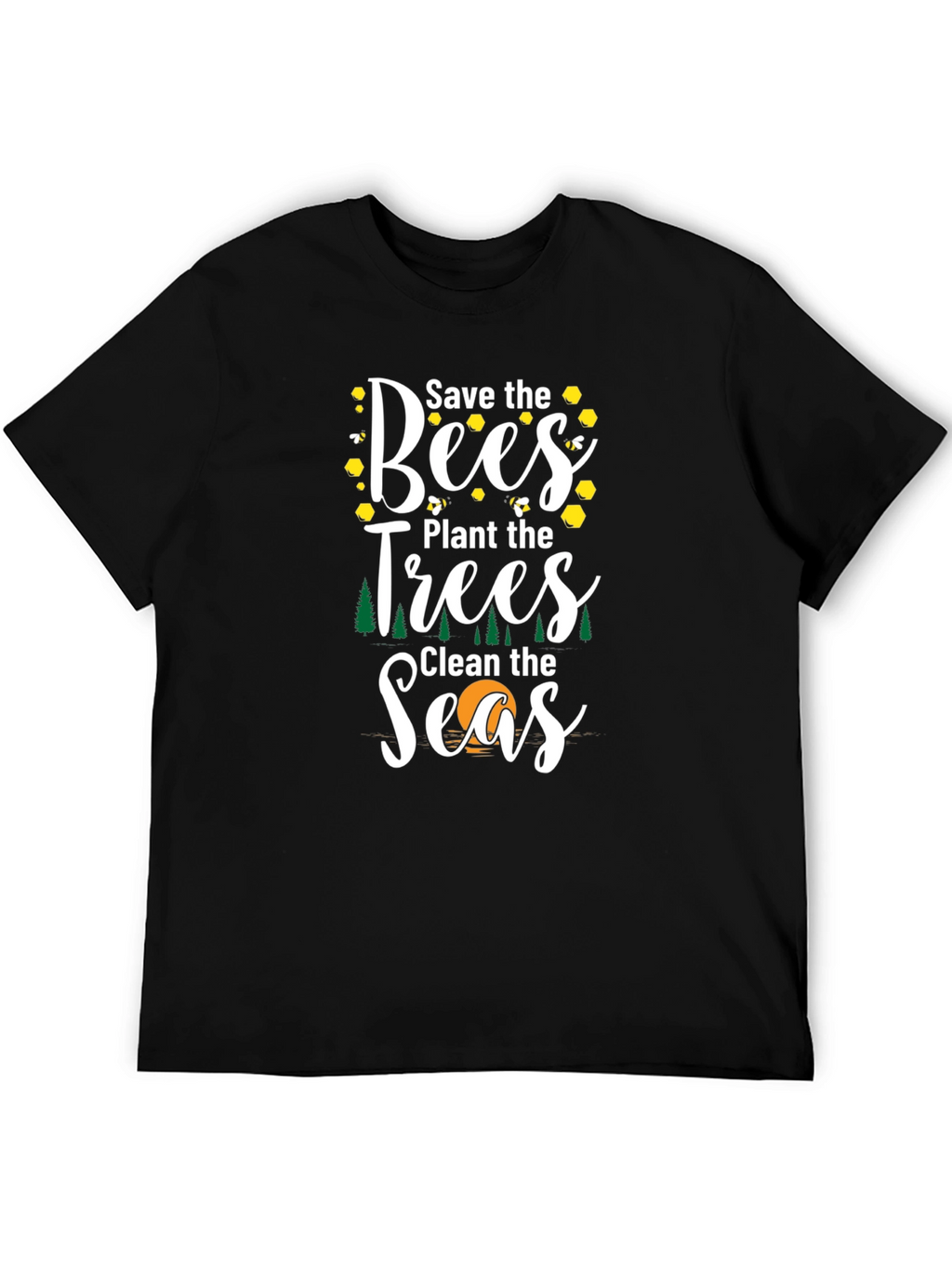 Save the Bees Graphic T-Shirt - Eco Friendly Tee