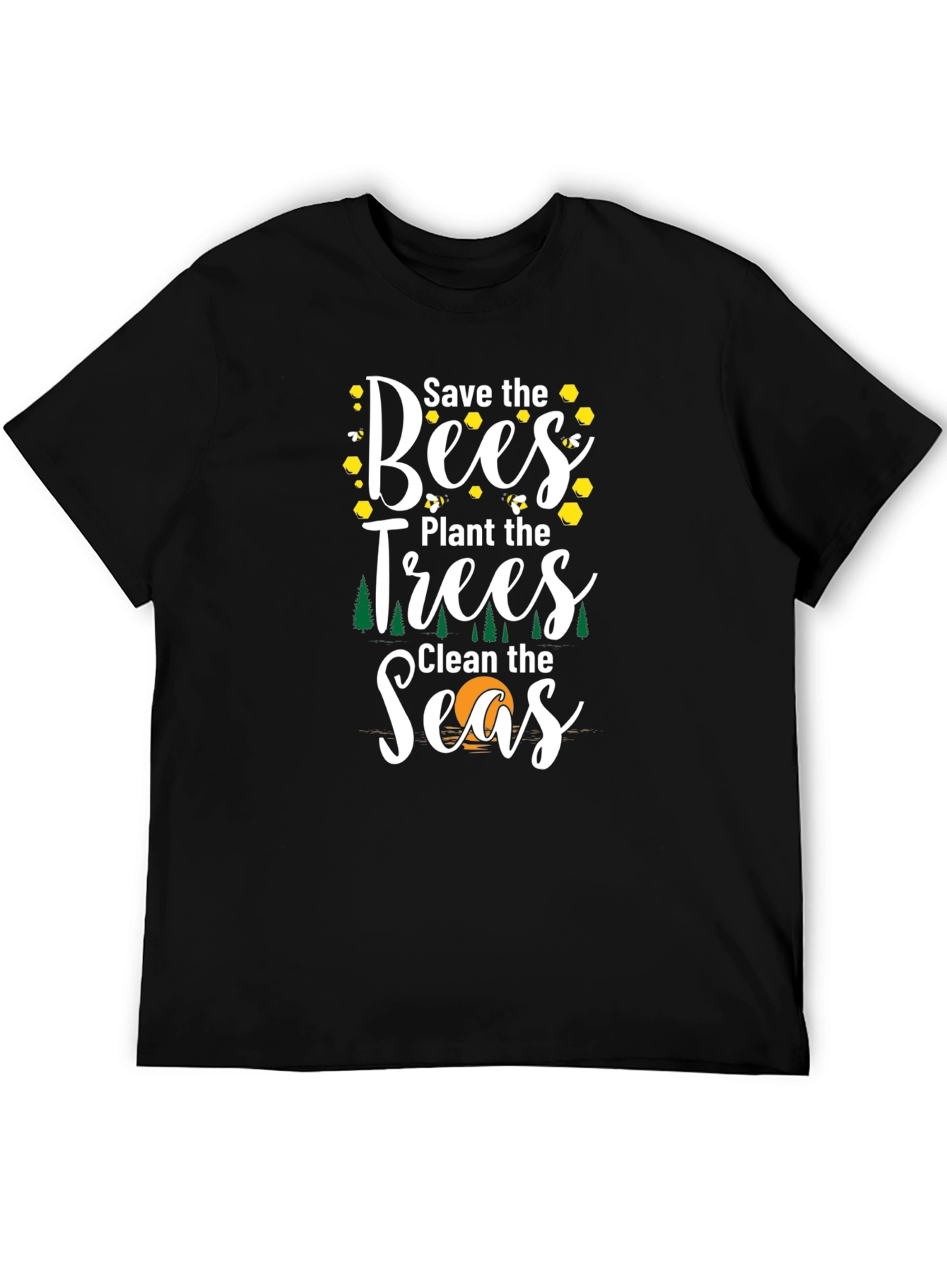 Save the Bees Graphic T-Shirt - Eco Friendly Tee