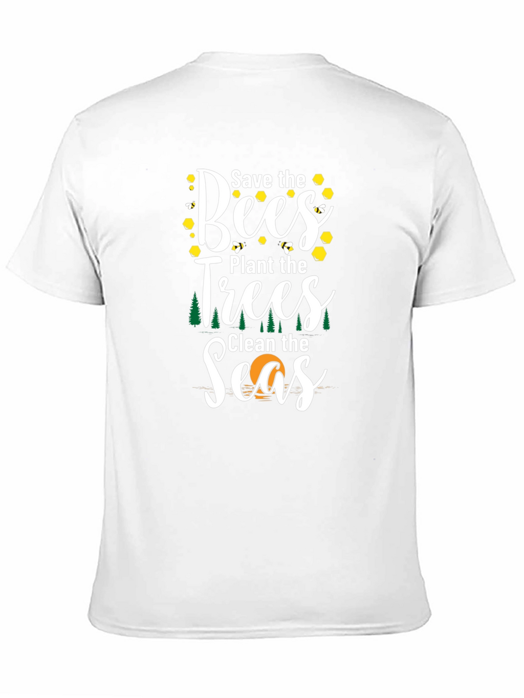 Save the Bees Graphic T-Shirt - Eco Friendly Tee