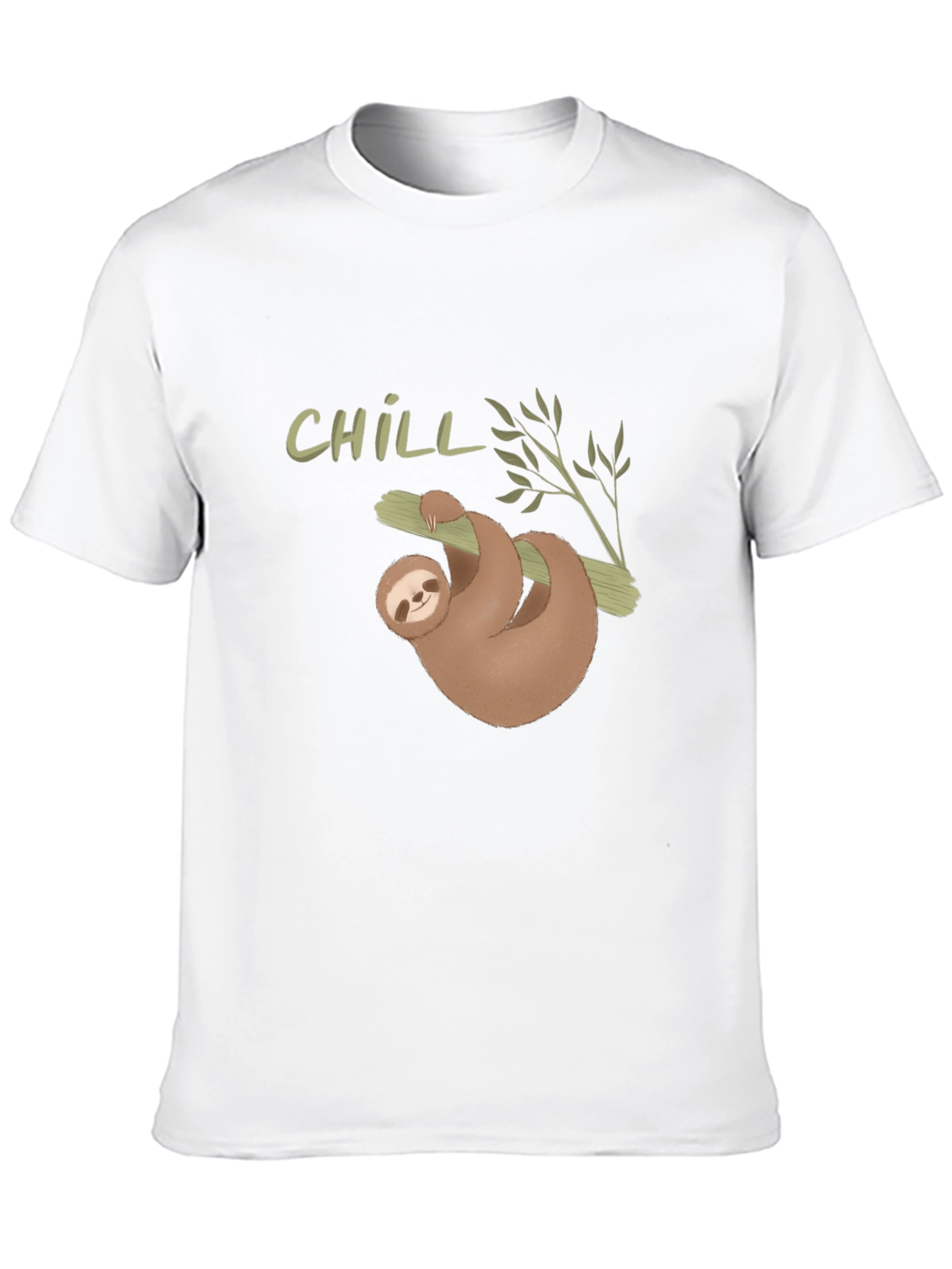 Chill Sloth Graphic Tee - Relaxed Fit