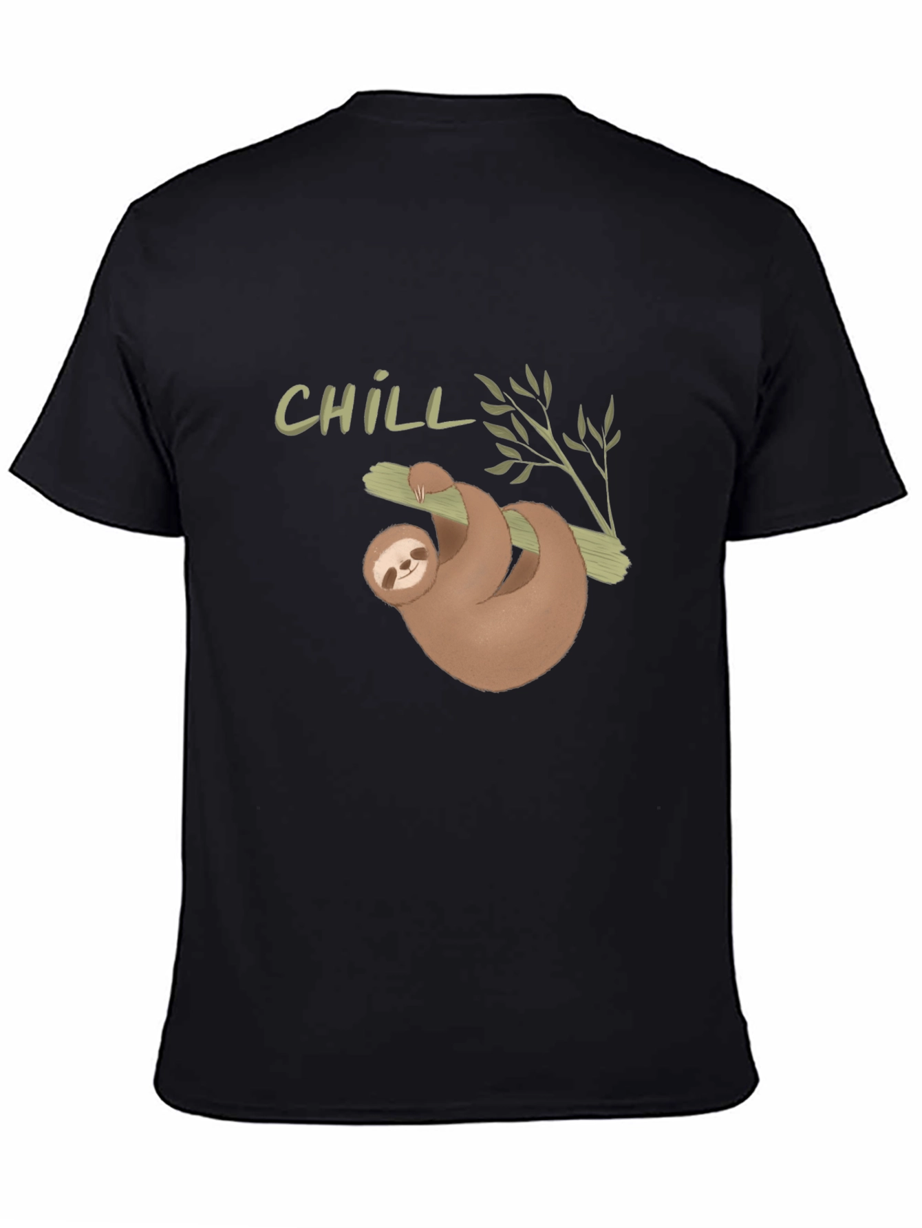 Chill Sloth Graphic Tee - Relaxed Fit