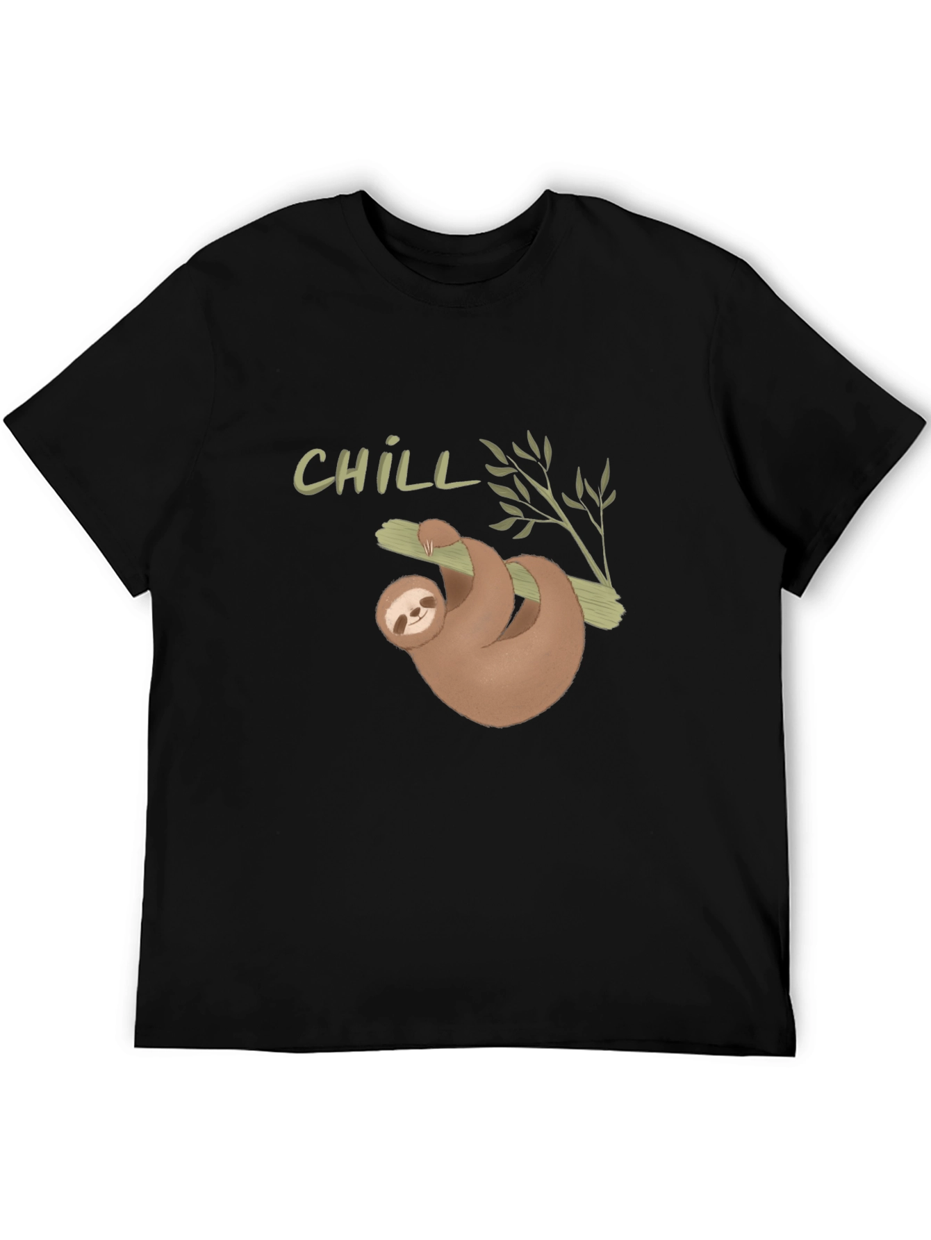 Chill Sloth Graphic Tee - Relaxed Fit