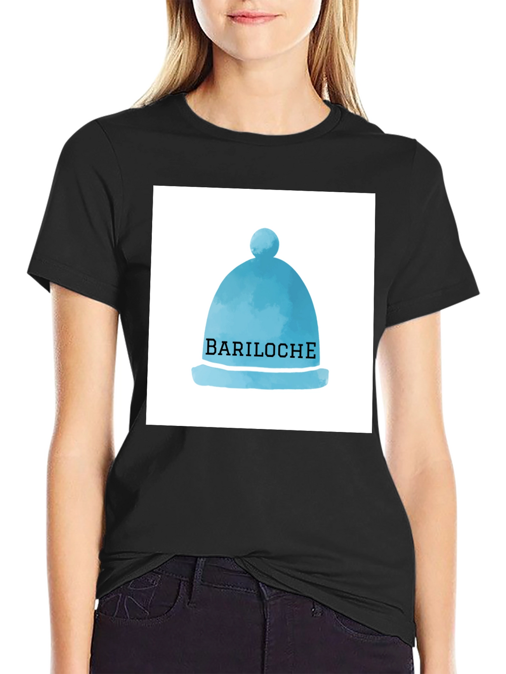 Bariloche Hat Graphic T-Shirt Tourist Souvenir Tee