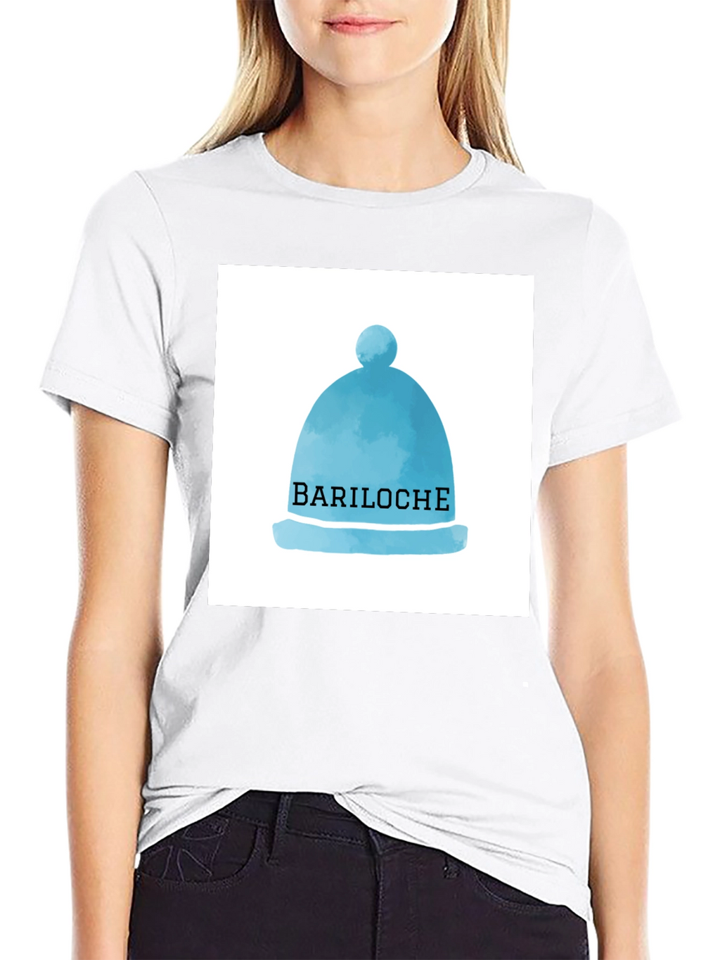 Bariloche Hat Graphic T-Shirt Tourist Souvenir Tee