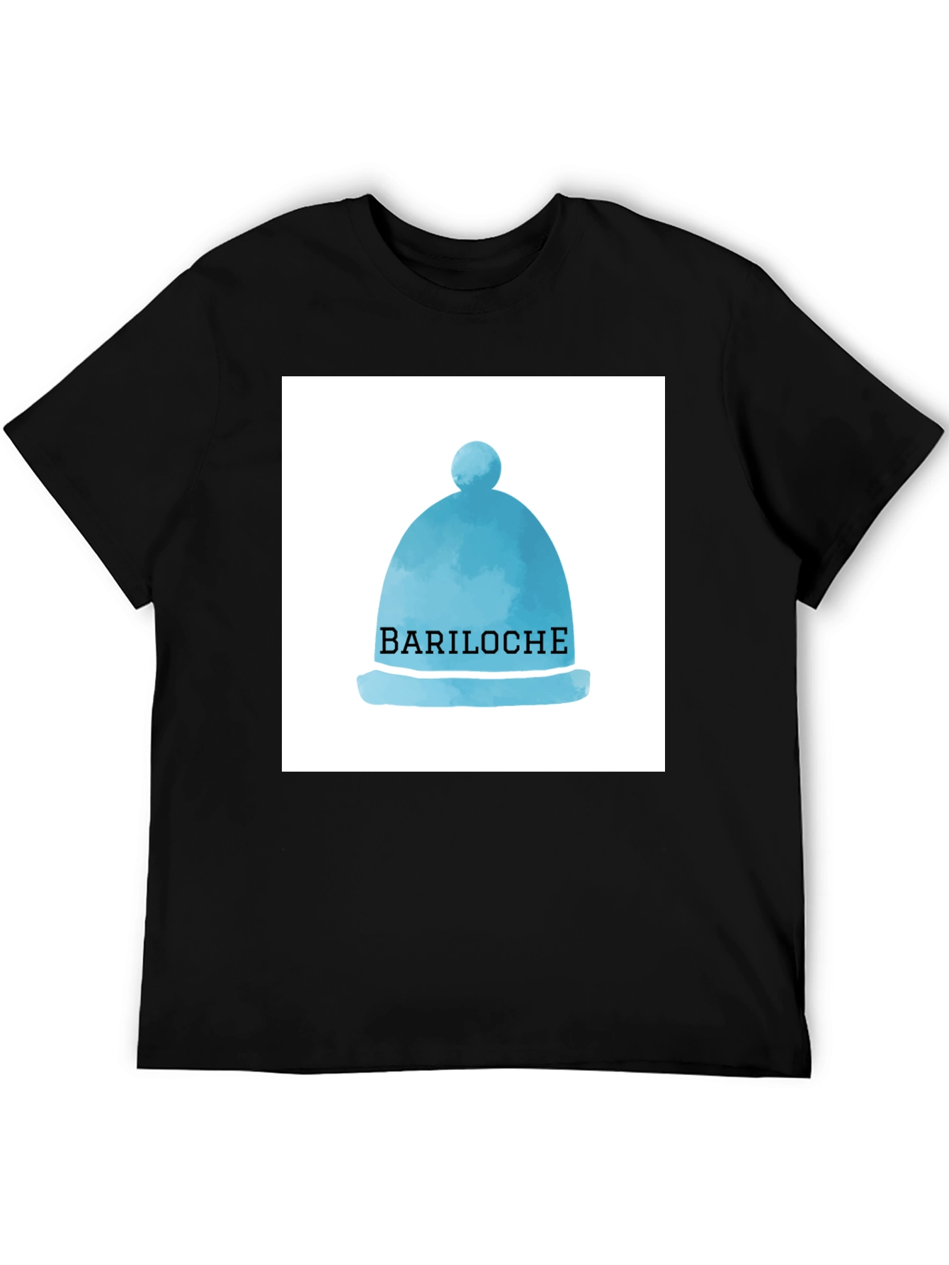 Bariloche Hat Graphic T-Shirt Tourist Souvenir Tee