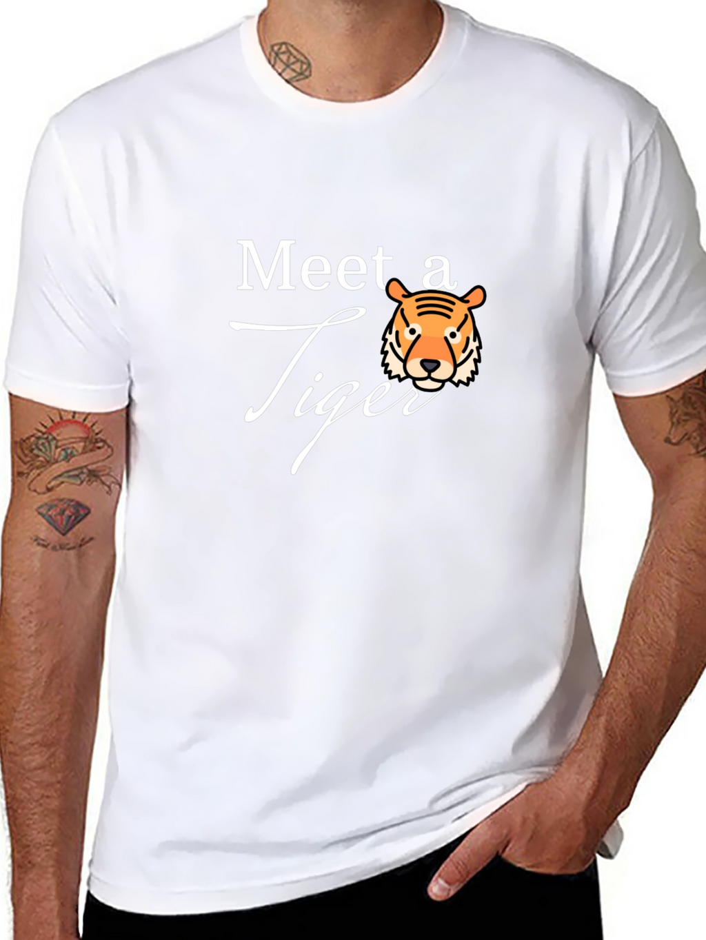 Meet a Tiger Graphic T-Shirt