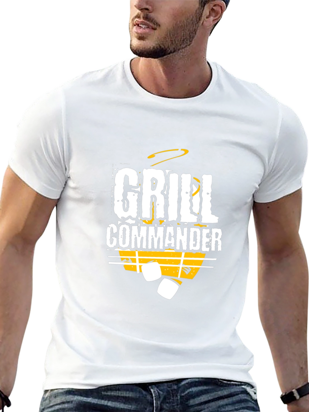 Grill Commander T-Shirt - BBQ Master Apparel