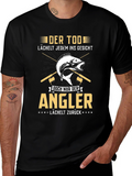 Angler T-Shirt - Death Smiles Anglers Smile Back