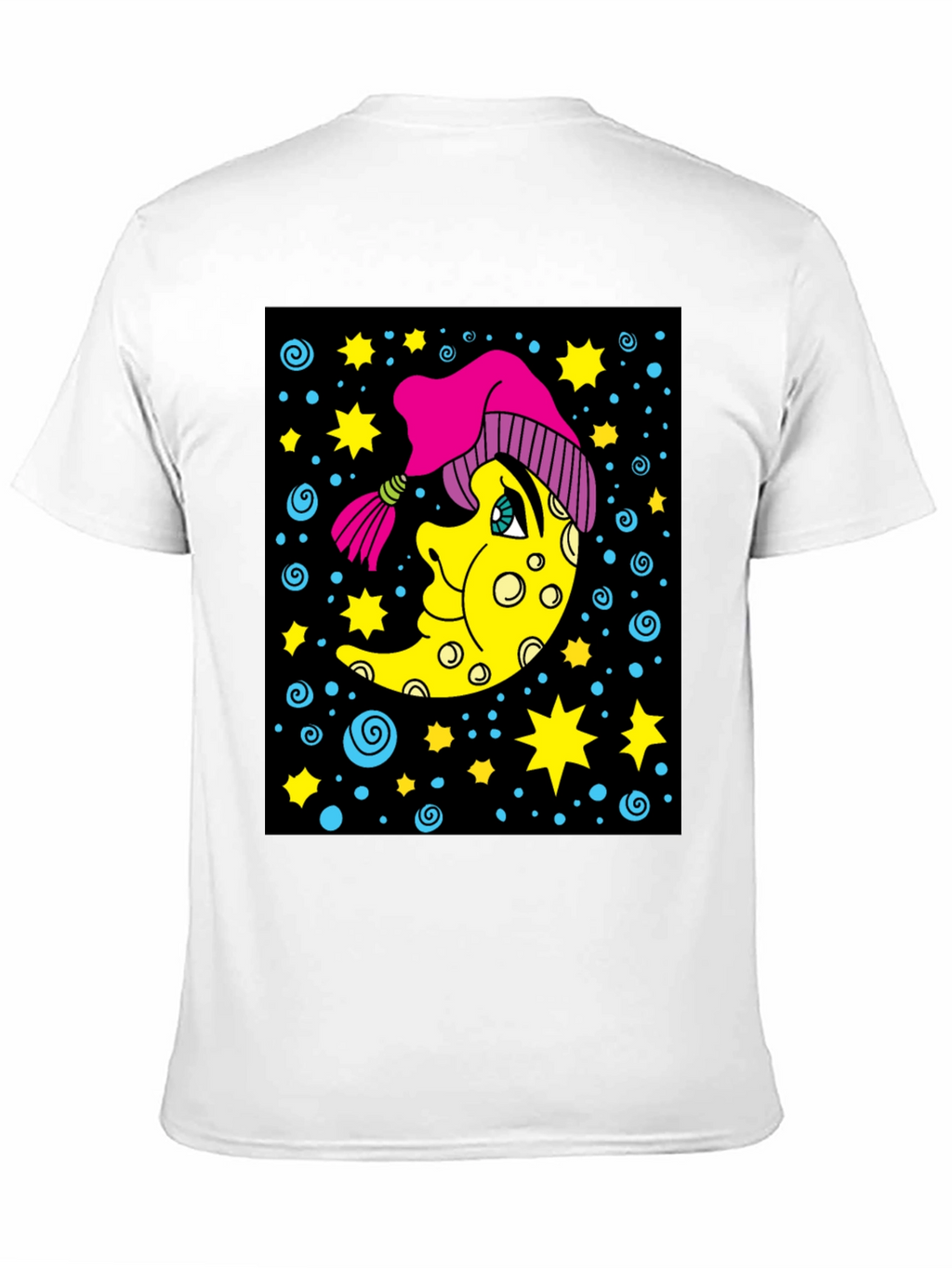 Cosmic Moon T-Shirt - Unique Graphic Tee