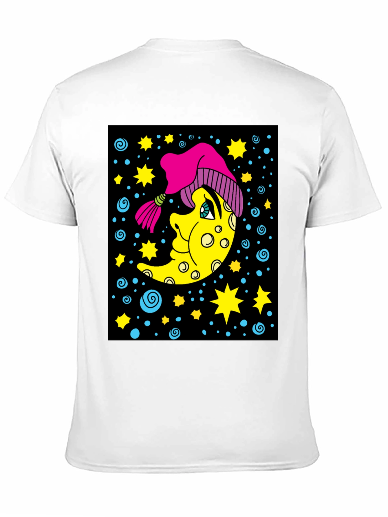 Cosmic Moon T-Shirt - Unique Graphic Tee