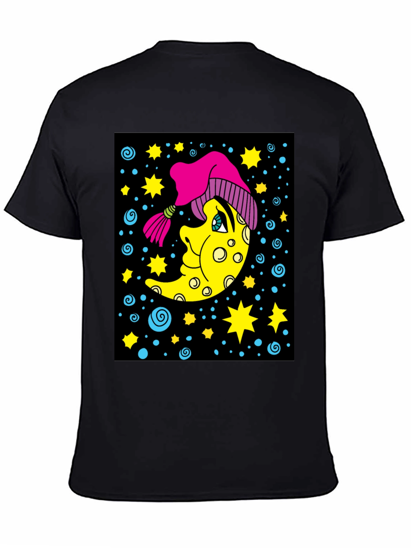 Cosmic Moon T-Shirt - Unique Graphic Tee