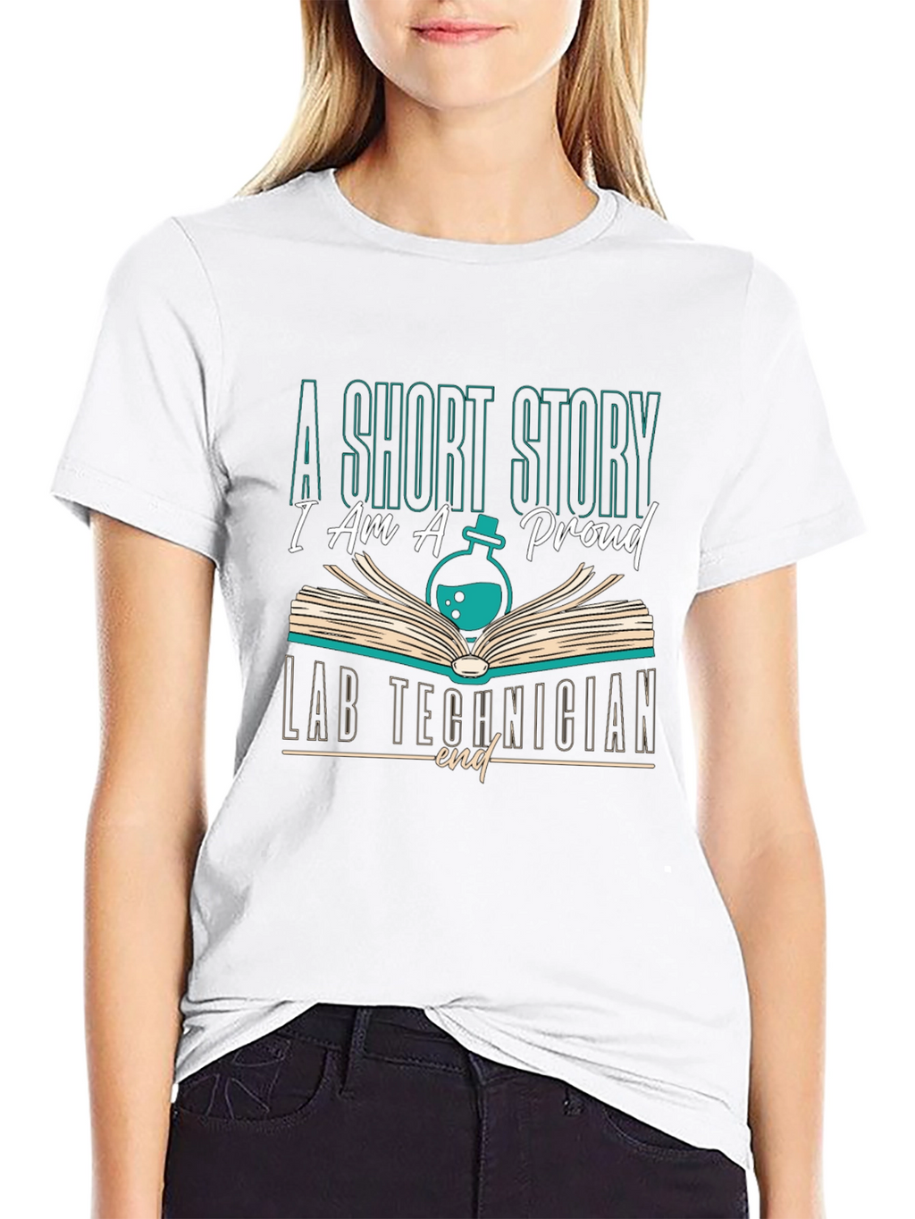 Proud Lab Technician Graphic T-Shirt