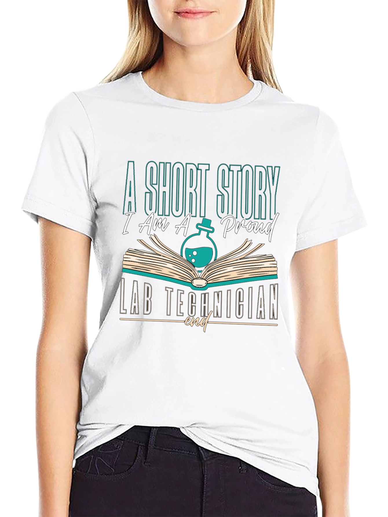 Proud Lab Technician Graphic T-Shirt
