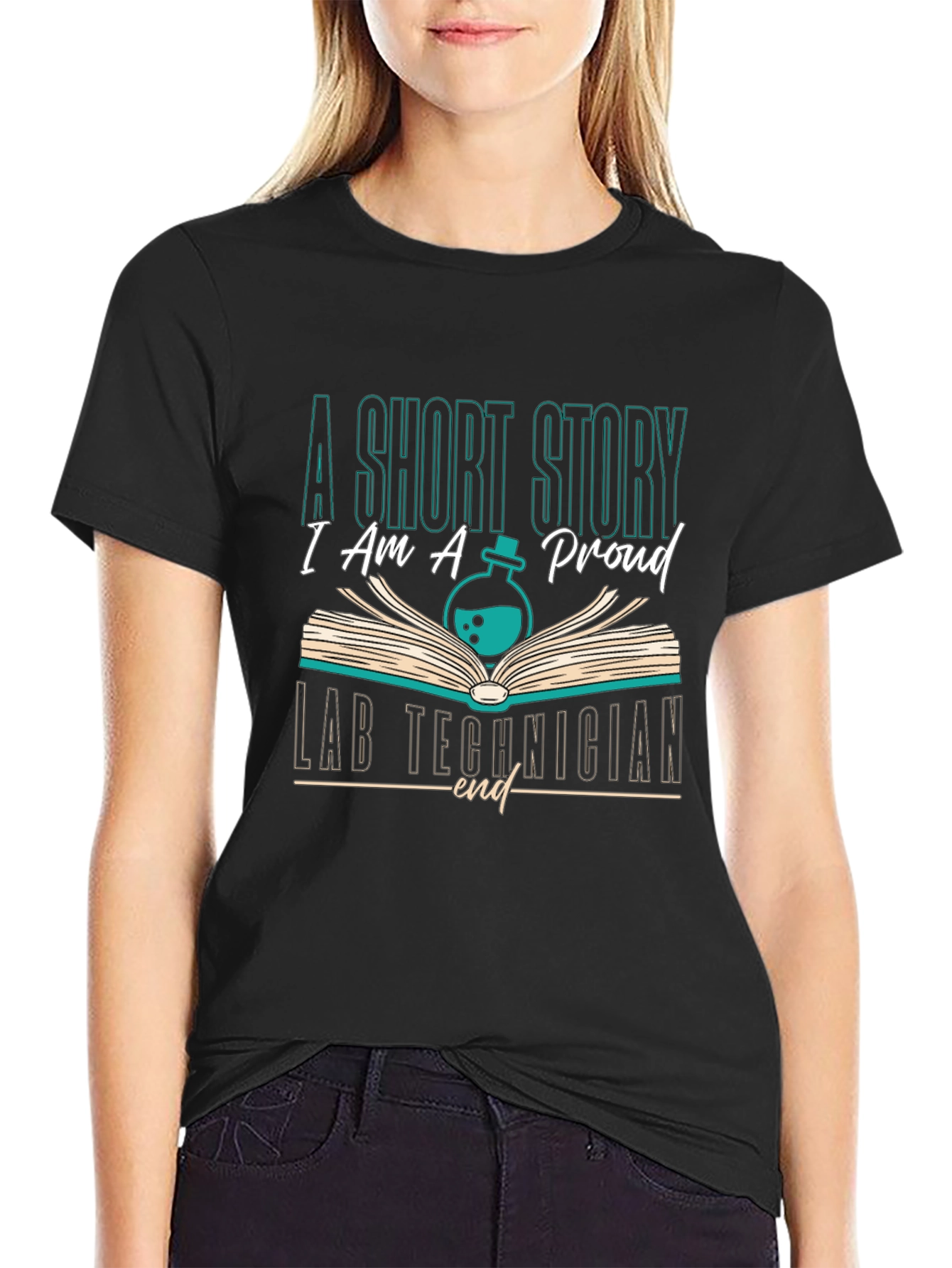 Proud Lab Technician Graphic T-Shirt