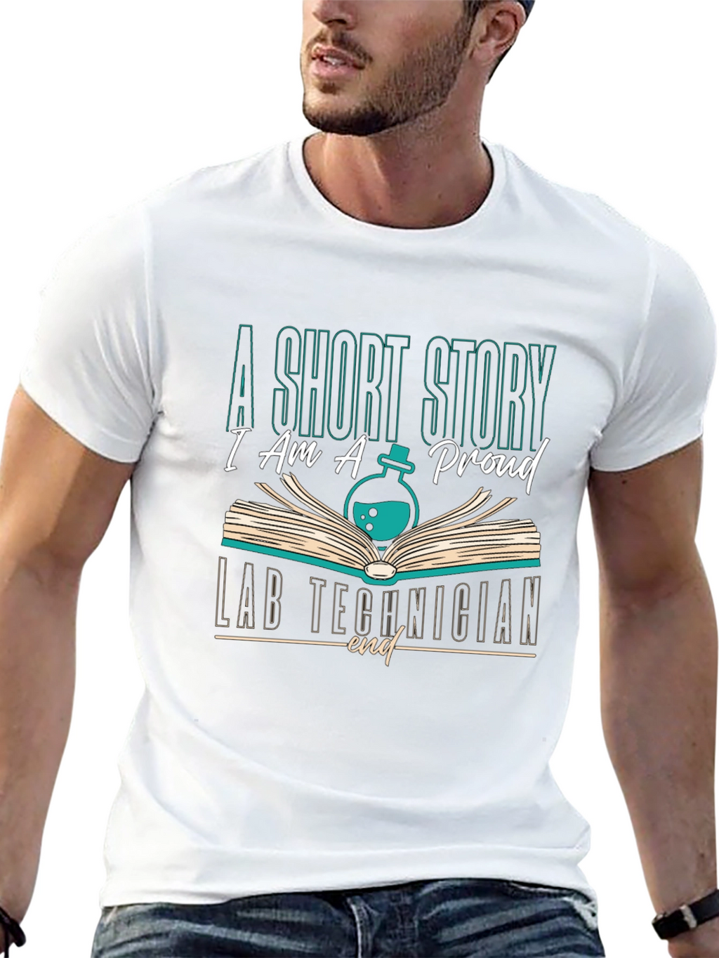 Proud Lab Technician Graphic T-Shirt