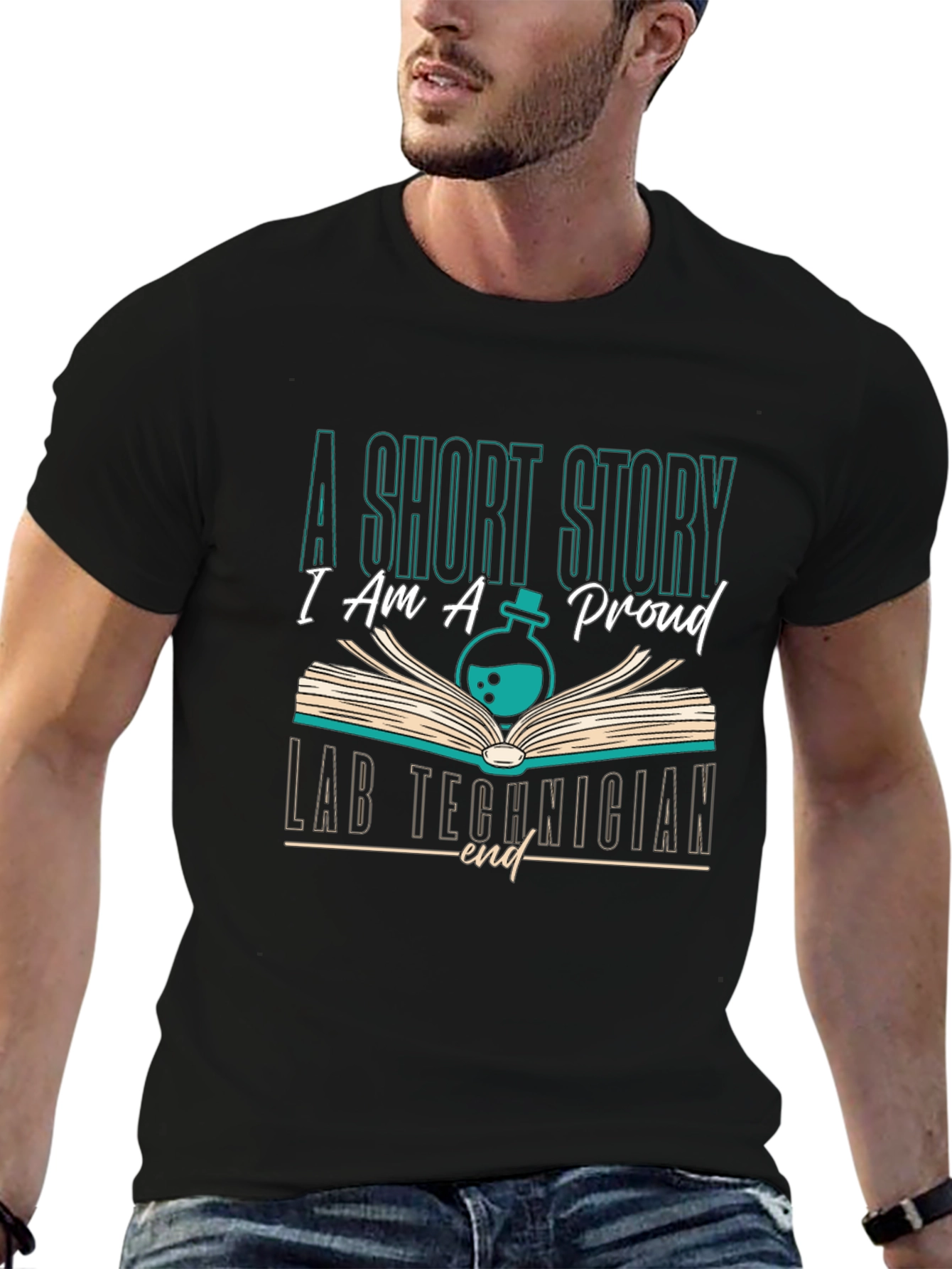 Proud Lab Technician Graphic T-Shirt