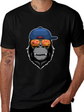 Cool Gorilla Graphic Tee - Sunset Shades
