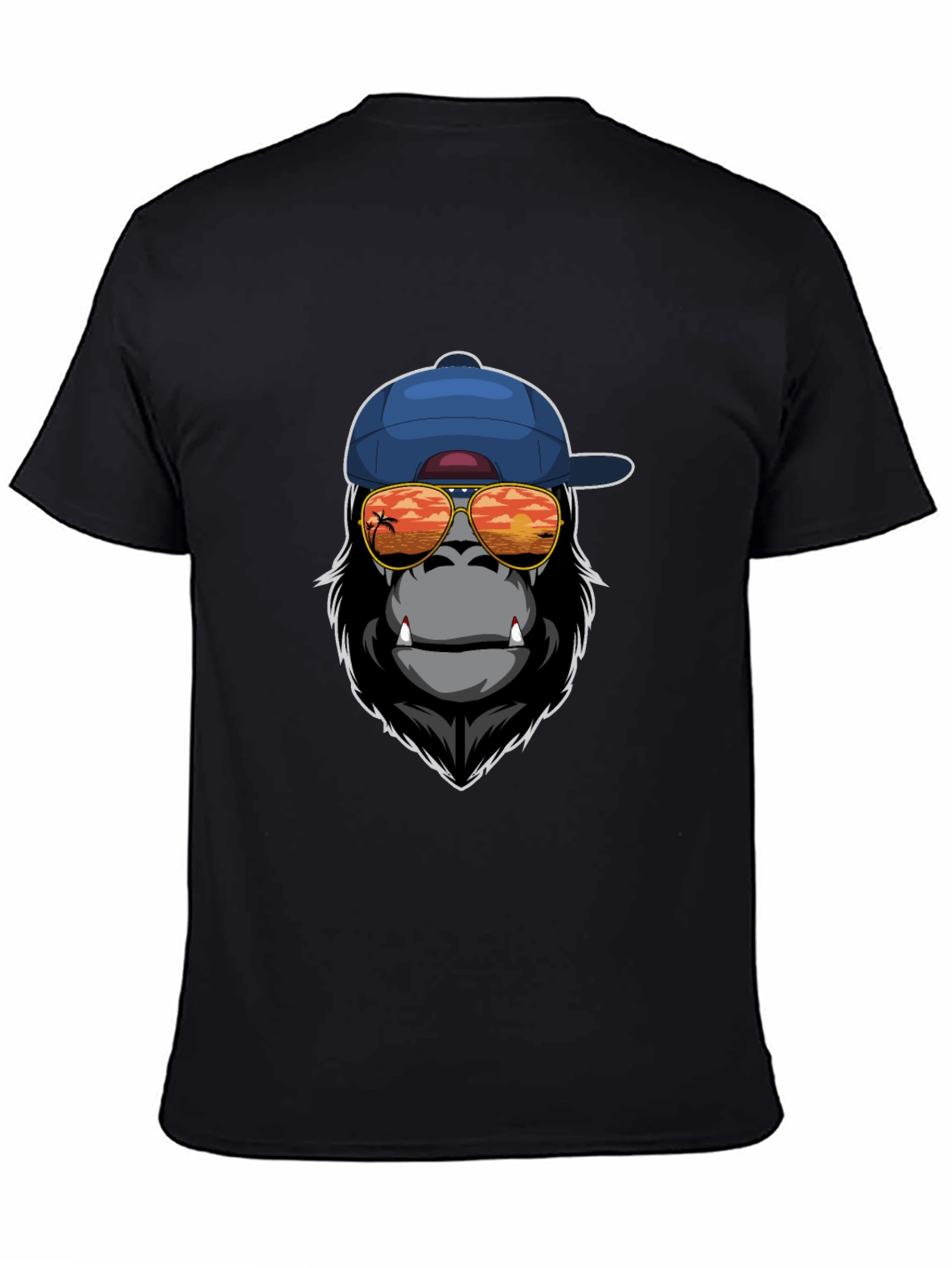 Cool Gorilla Graphic Tee - Sunset Shades