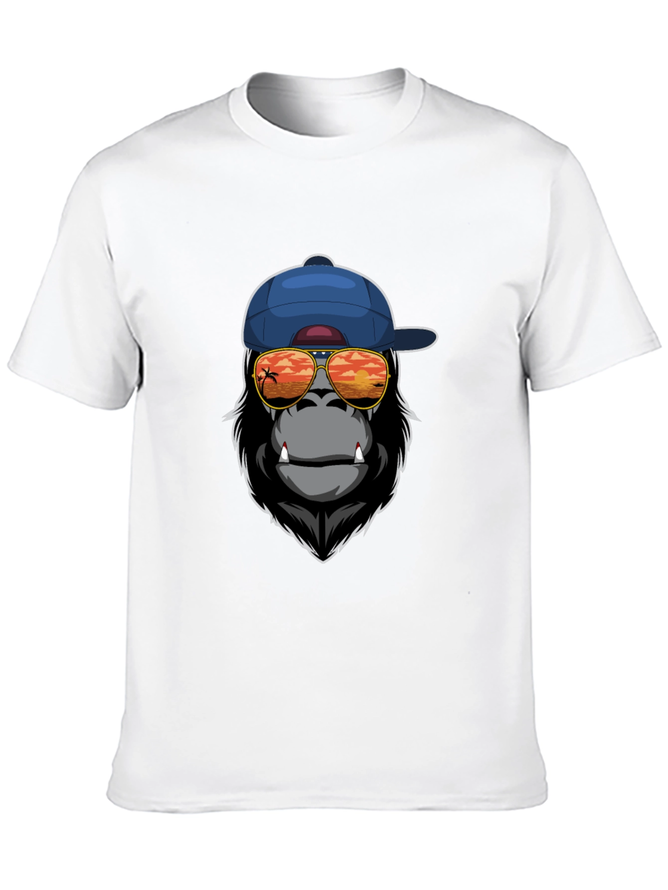 Cool Gorilla Graphic Tee - Sunset Shades