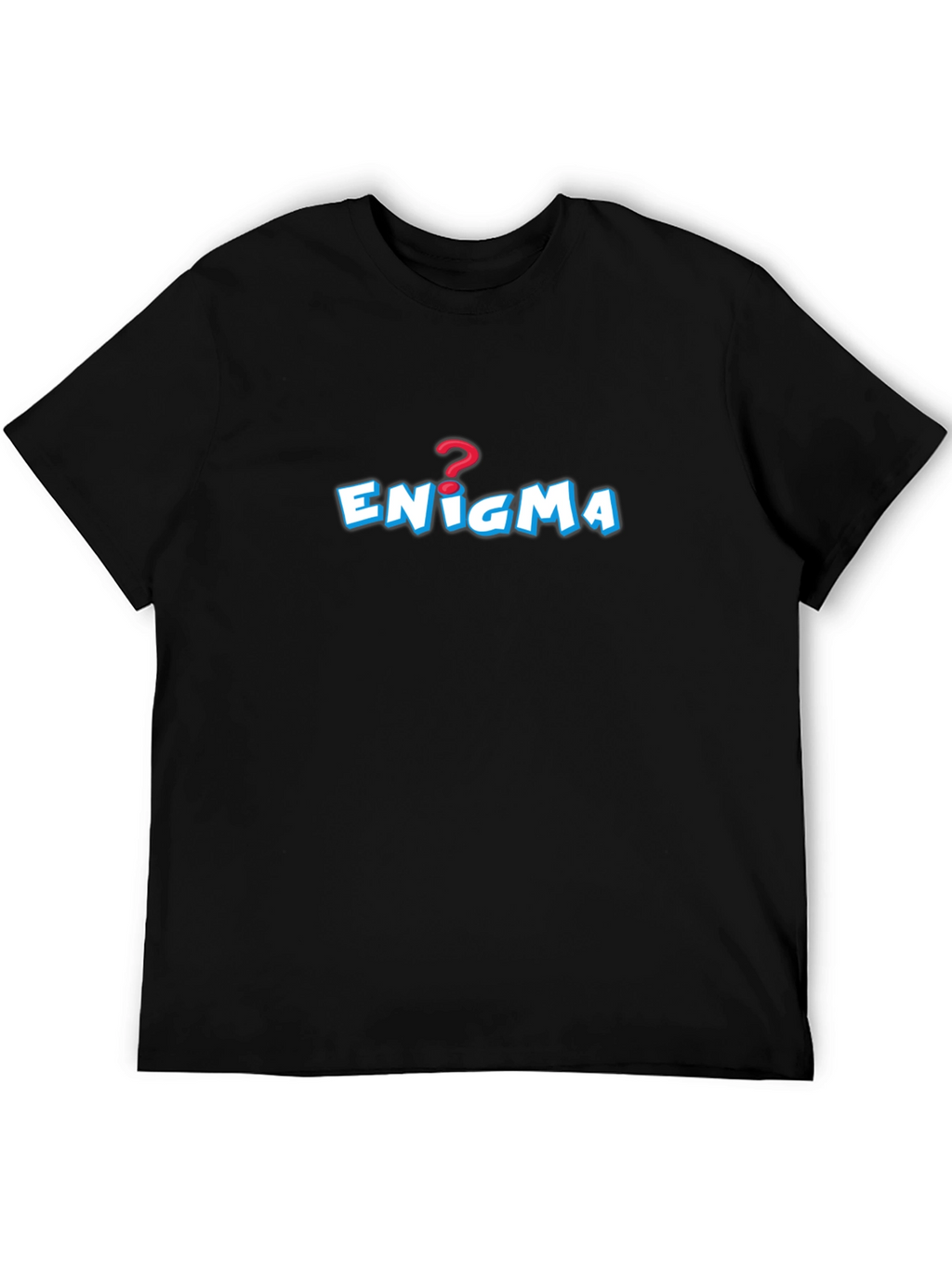 Enigma Graphic T-Shirt - Black