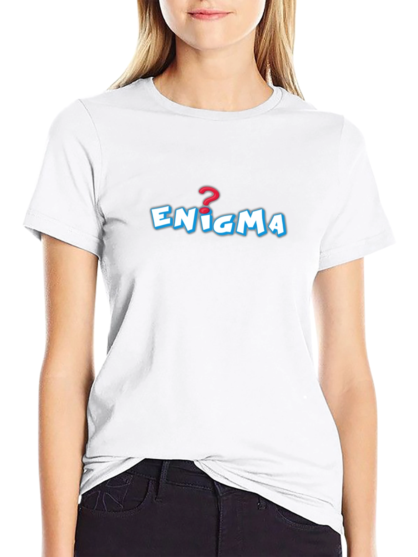 Enigma Graphic T-Shirt - Black