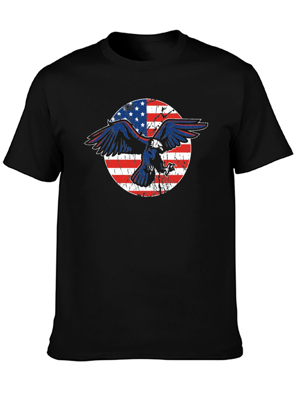 American Eagle Flag Graphic T-Shirt - Patriotic Pride