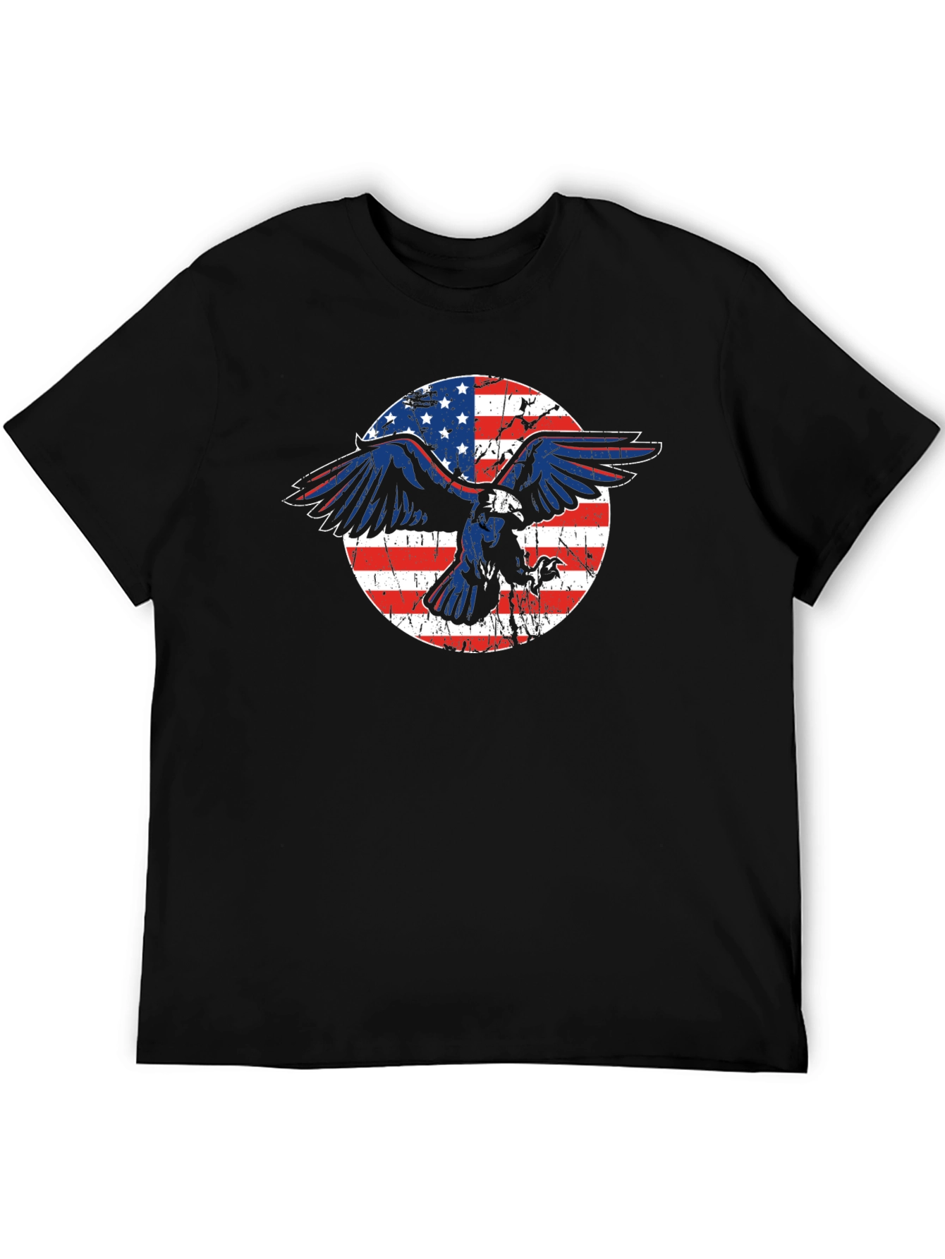 American Eagle Flag Graphic T-Shirt - Patriotic Pride