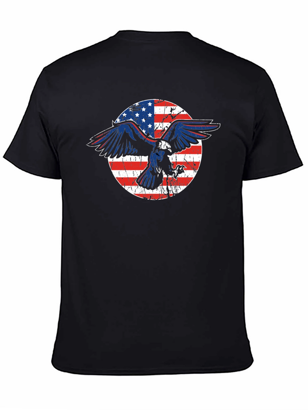 American Eagle Flag Graphic T-Shirt - Patriotic Pride