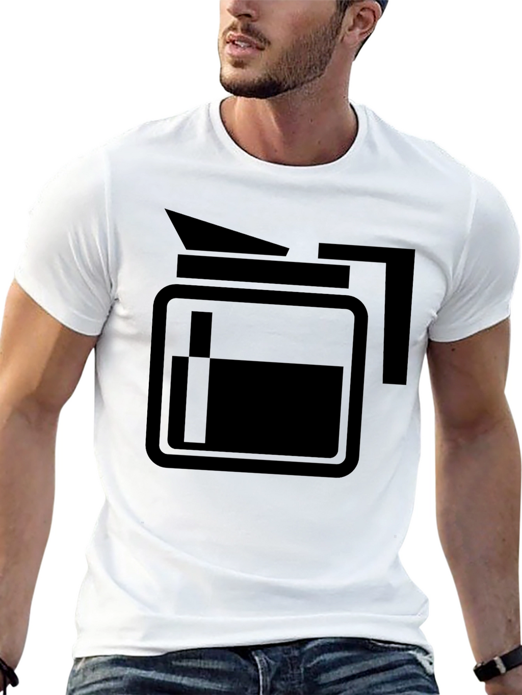 Coffee Lover Graphic Tee - Black Unisex T-Shirt
